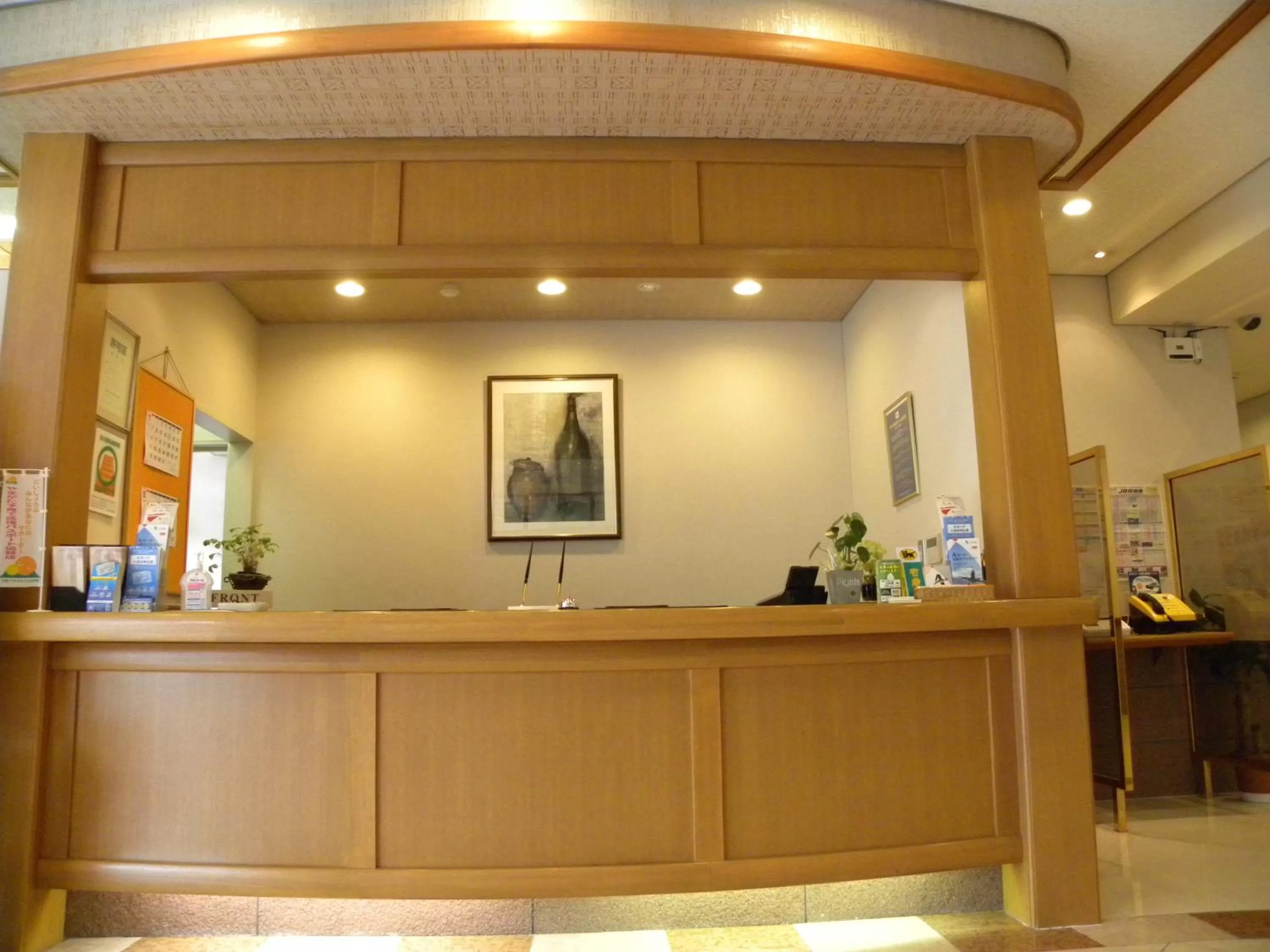 Lobby or reception in Hotel Benex Yonezawa