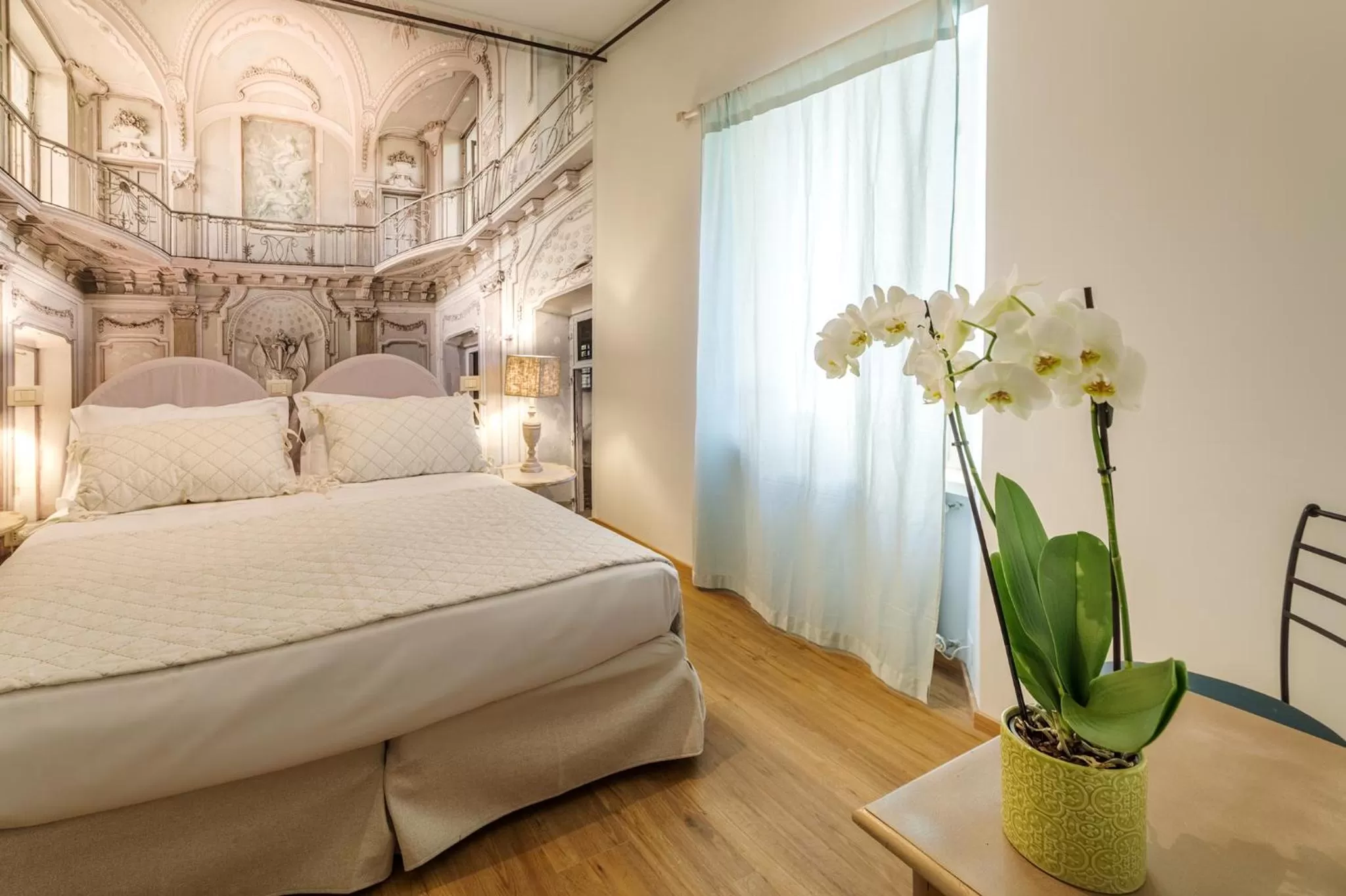 Bed in Aurora Boutique Hotel & Private SPA