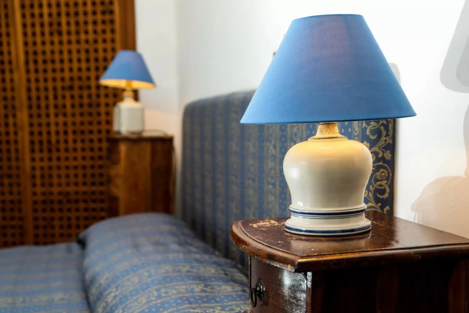 Decorative detail, Bed in Hotel Villa Sonia