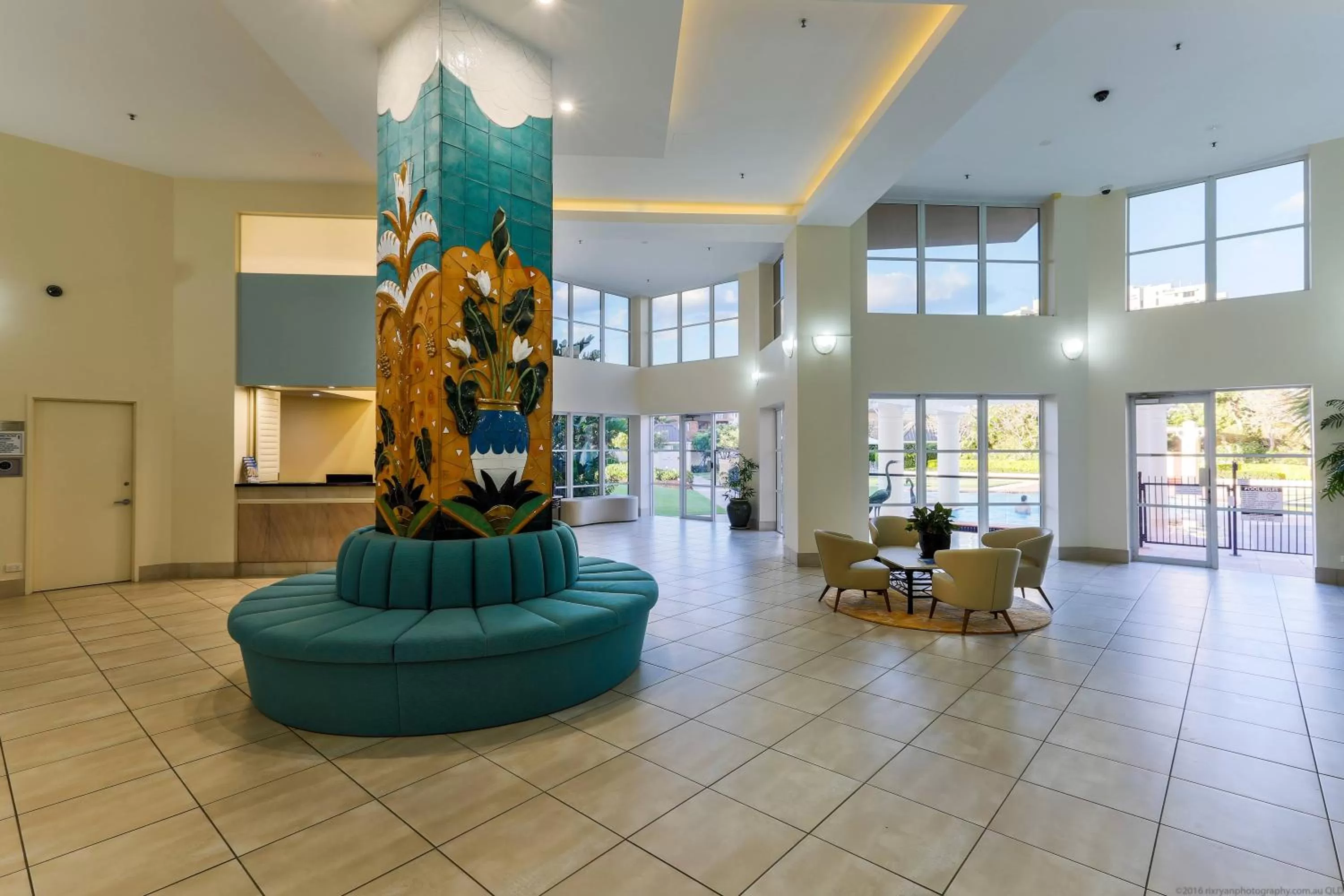 Lobby or reception in Belle Maison Apartments - Official