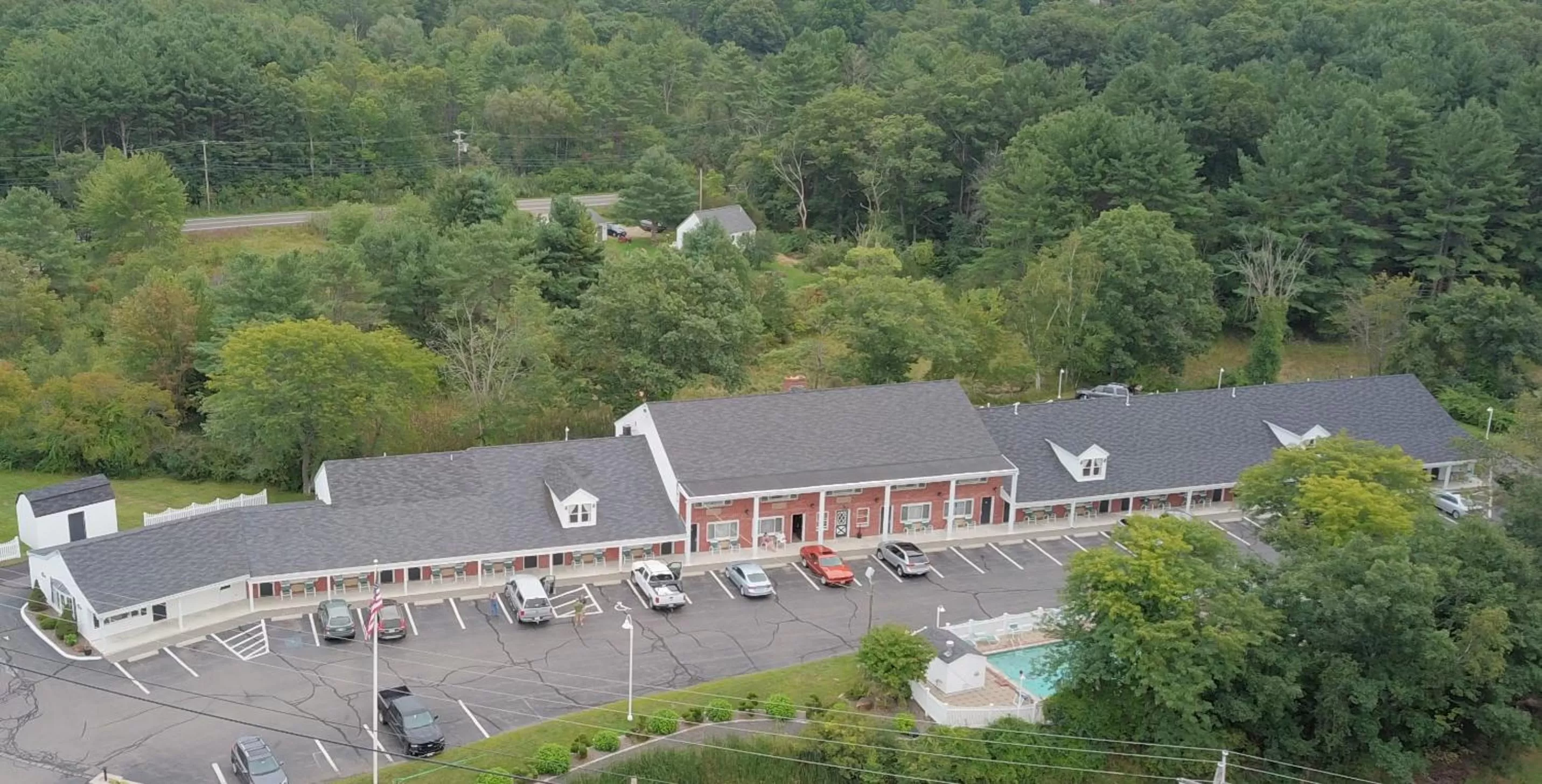 Bird's eye view in Coachman Inn