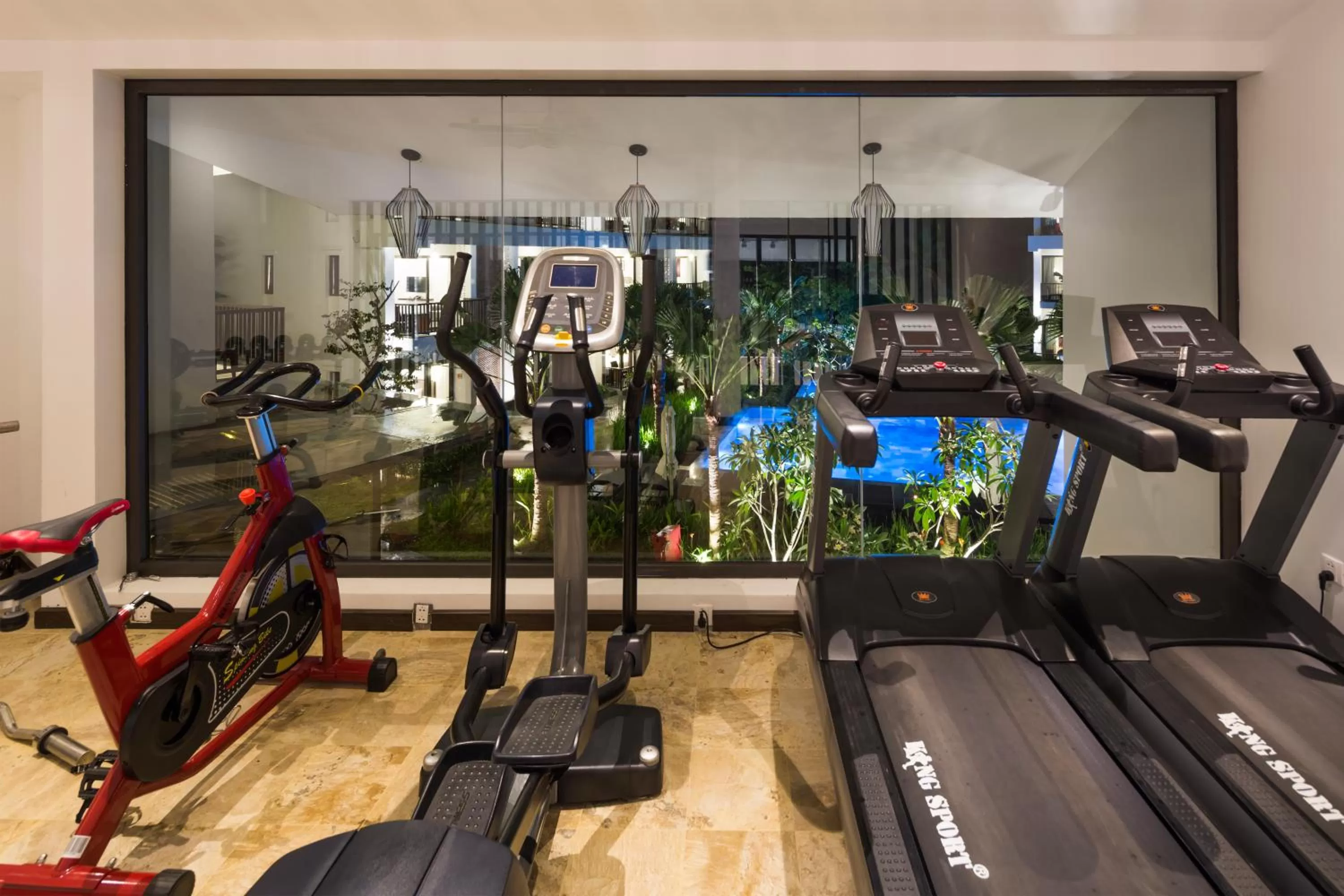 Fitness centre/facilities in SENVILA Boutique Resort & Spa