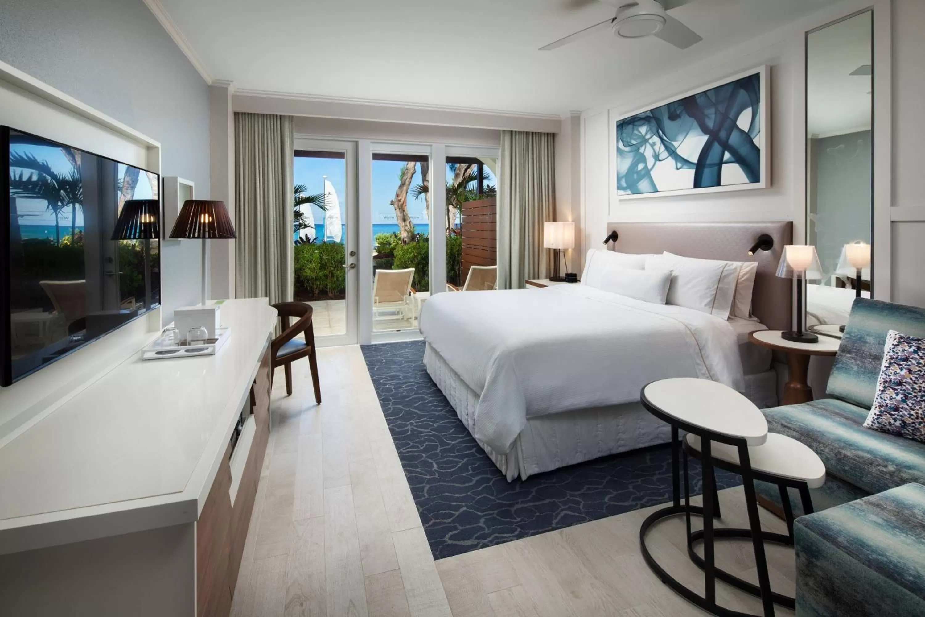Photo of the whole room, Bed in The Westin Grand Cayman Seven Mile Beach Resort & Spa
