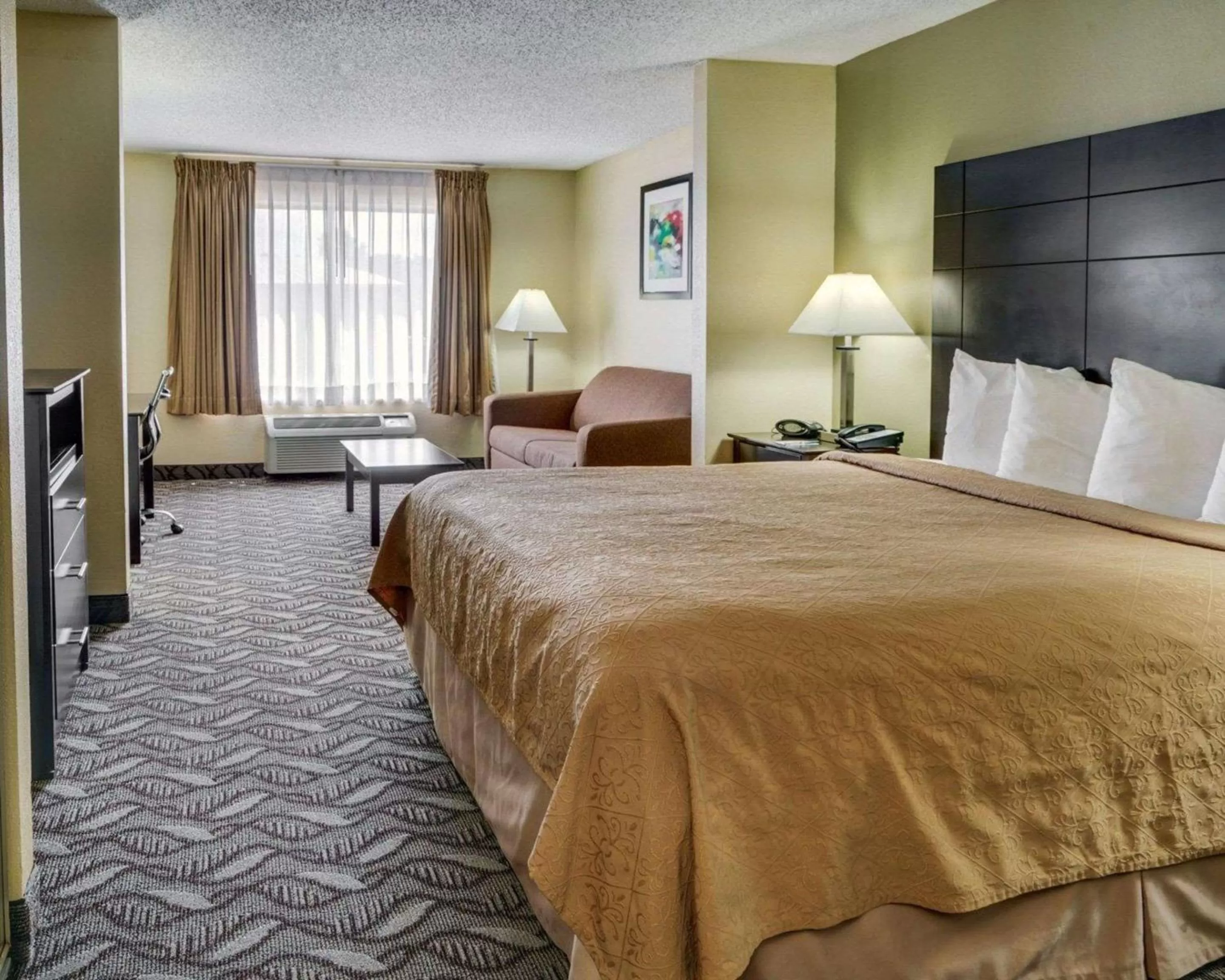 Photo of the whole room, Bed in Quality Suites Baton Rouge East - Denham Springs