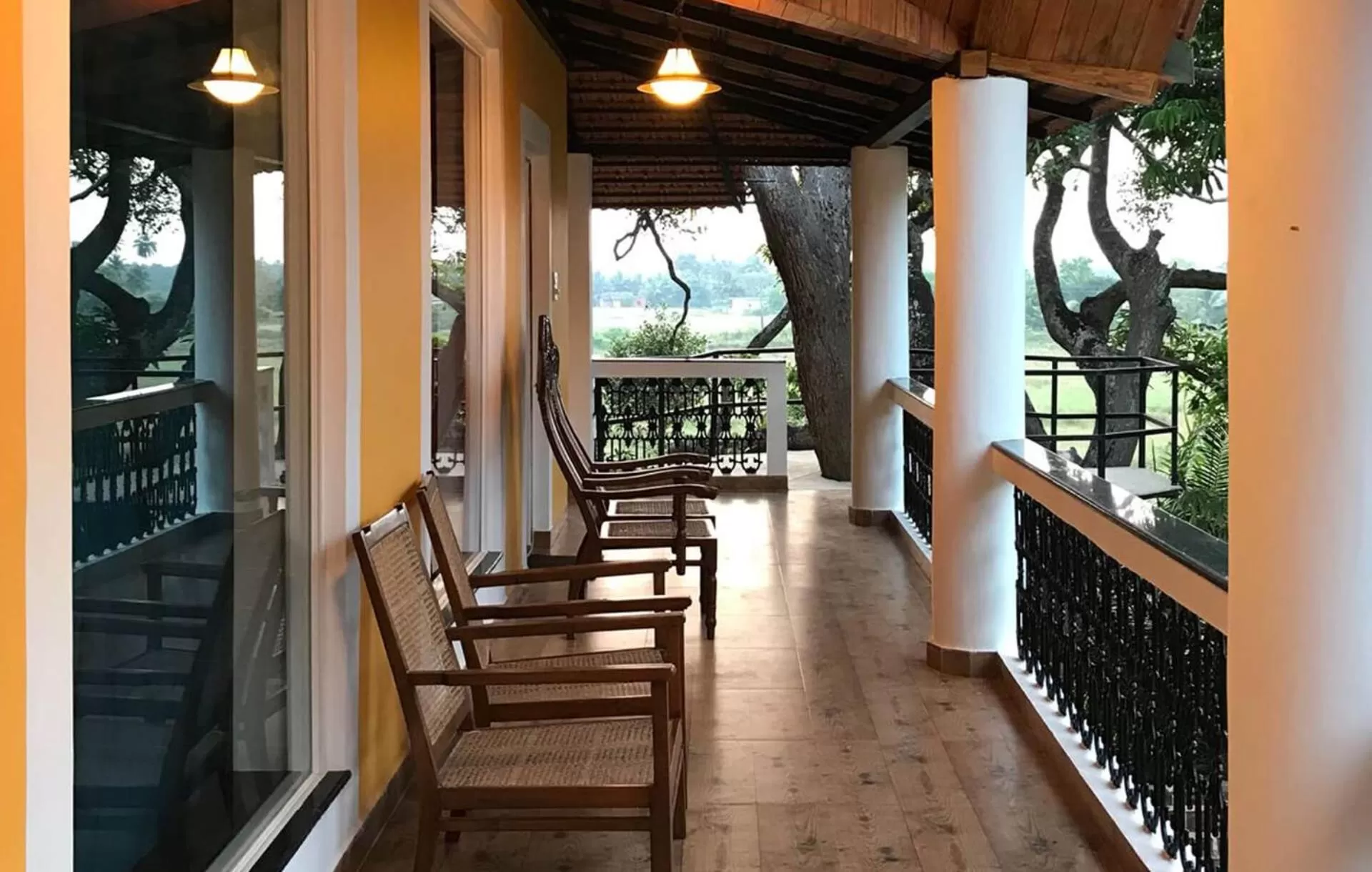 Balcony/Terrace in ROSASTAYS South Goa