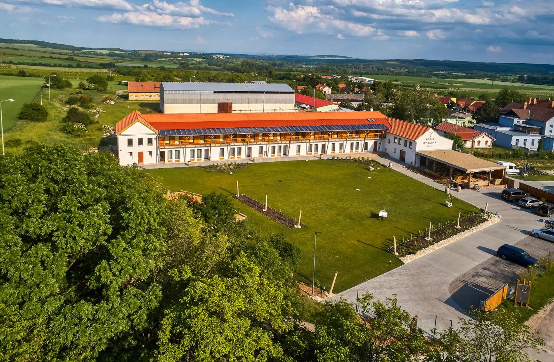 Property building in Hotel Ryzlink