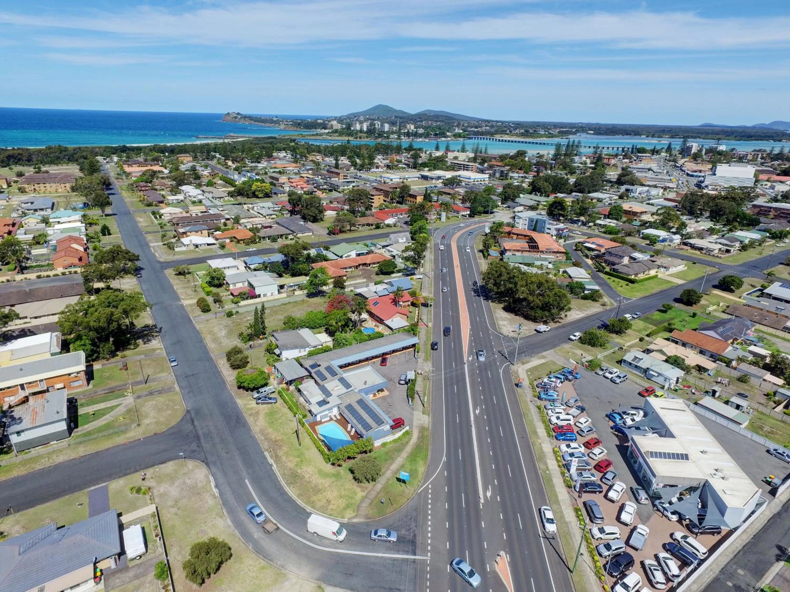 Bird's eye view in Bali Hi Motel