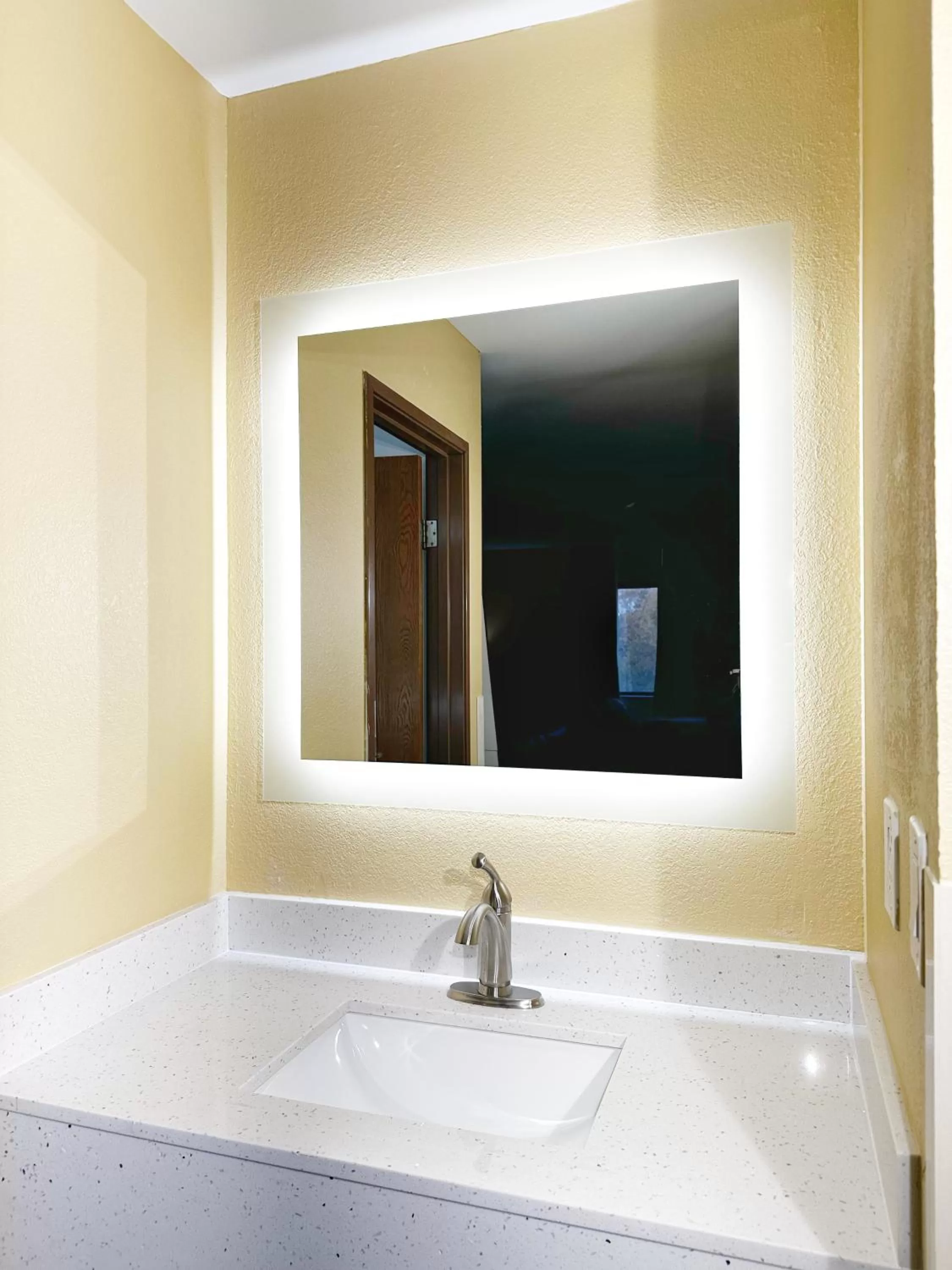 Bathroom in Super 8 by Wyndham Peoria