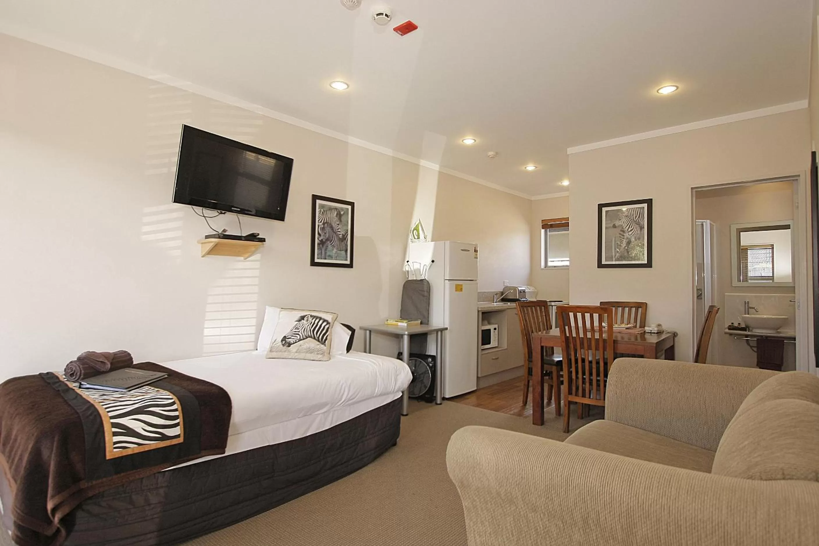 Bed in Big Five Motel