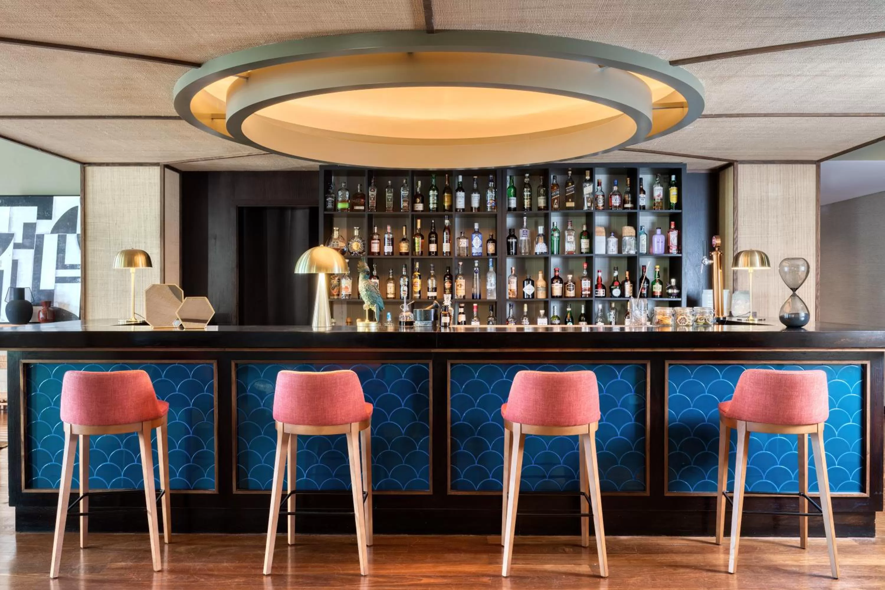 Lounge or bar in Domes Lake Algarve, Autograph Collection