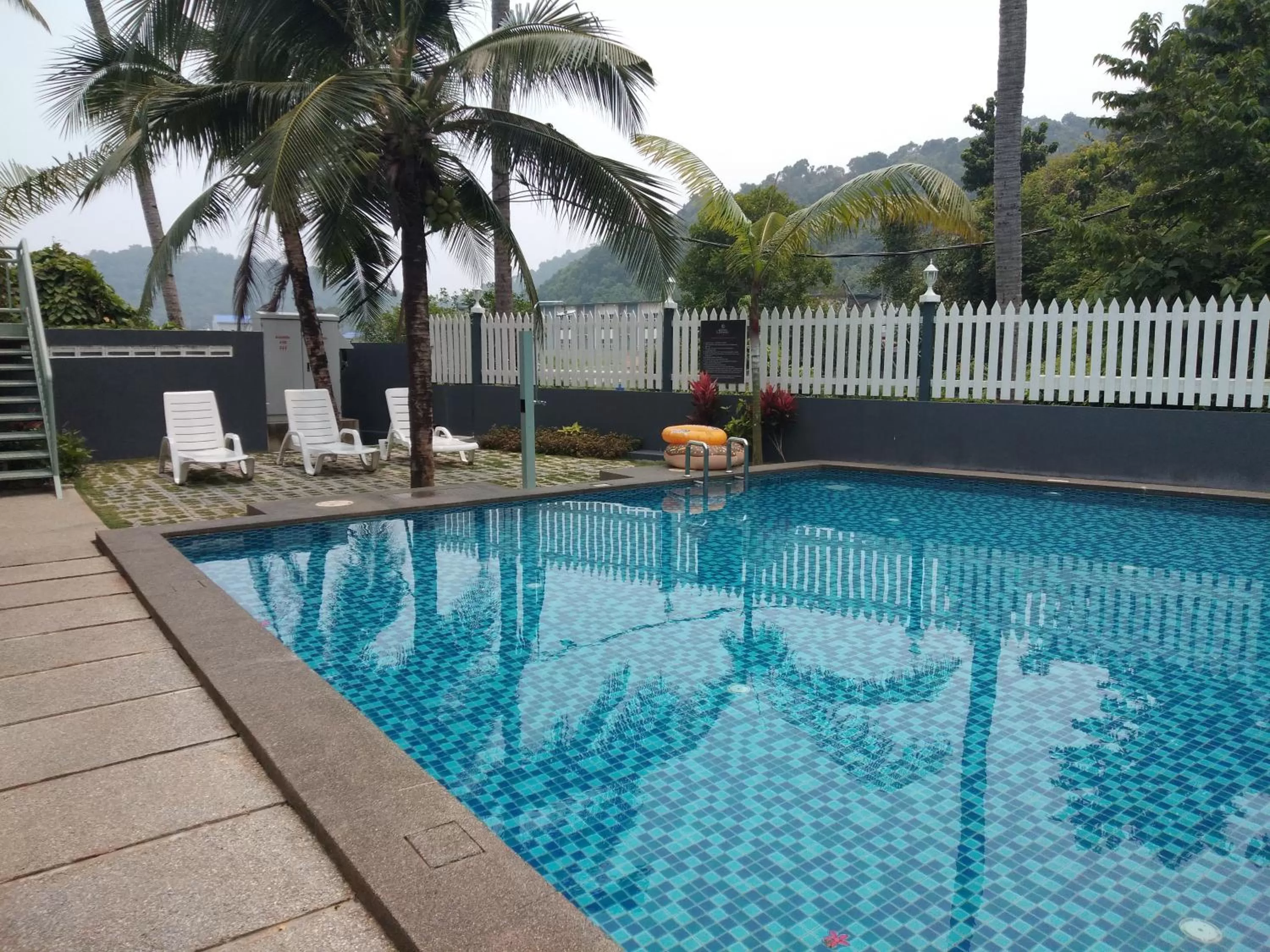 Pool view in Royale Chenang Resort
