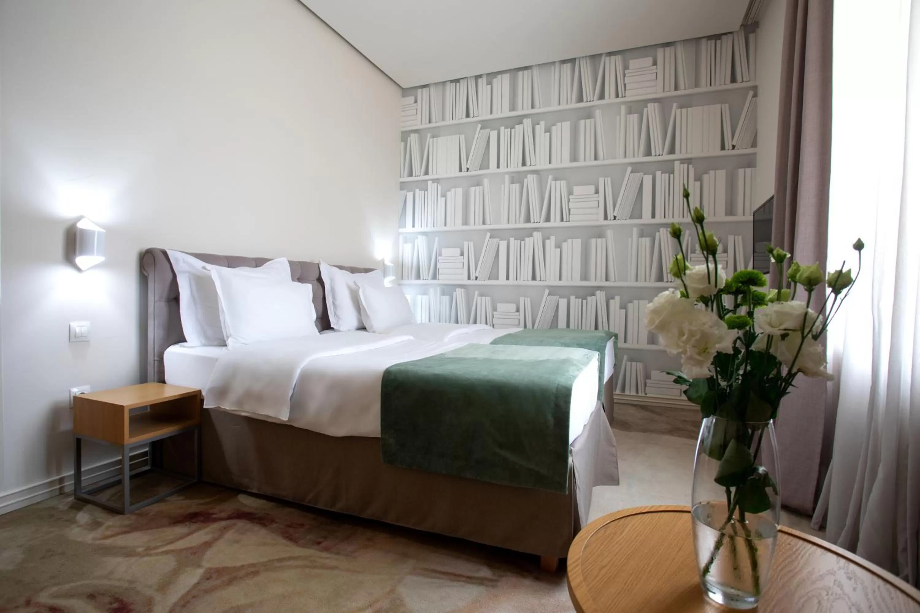 Bed in Jump INN Hotel Belgrade