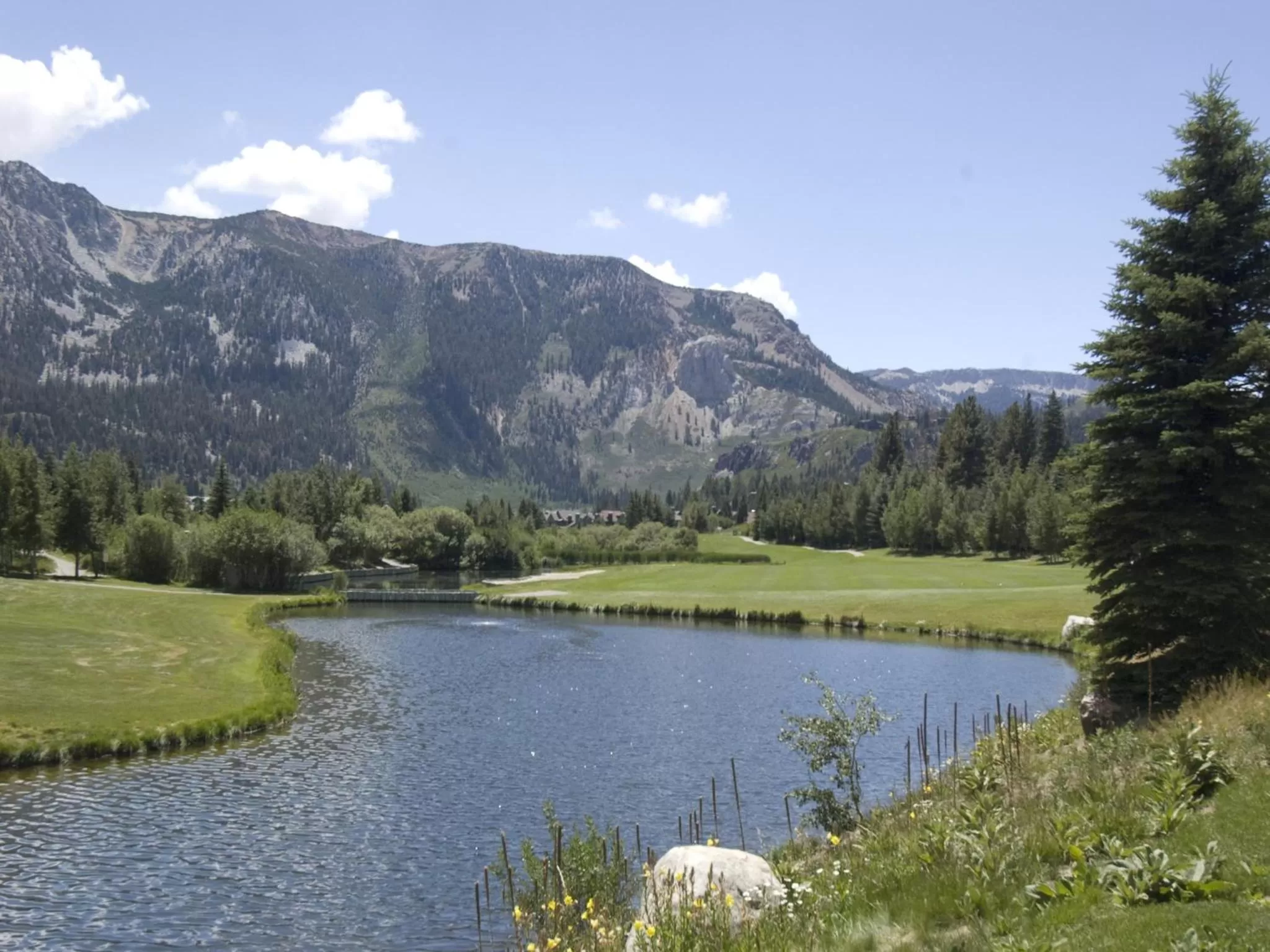 Mountain view in Snowcreek Resort Vacation Rentals