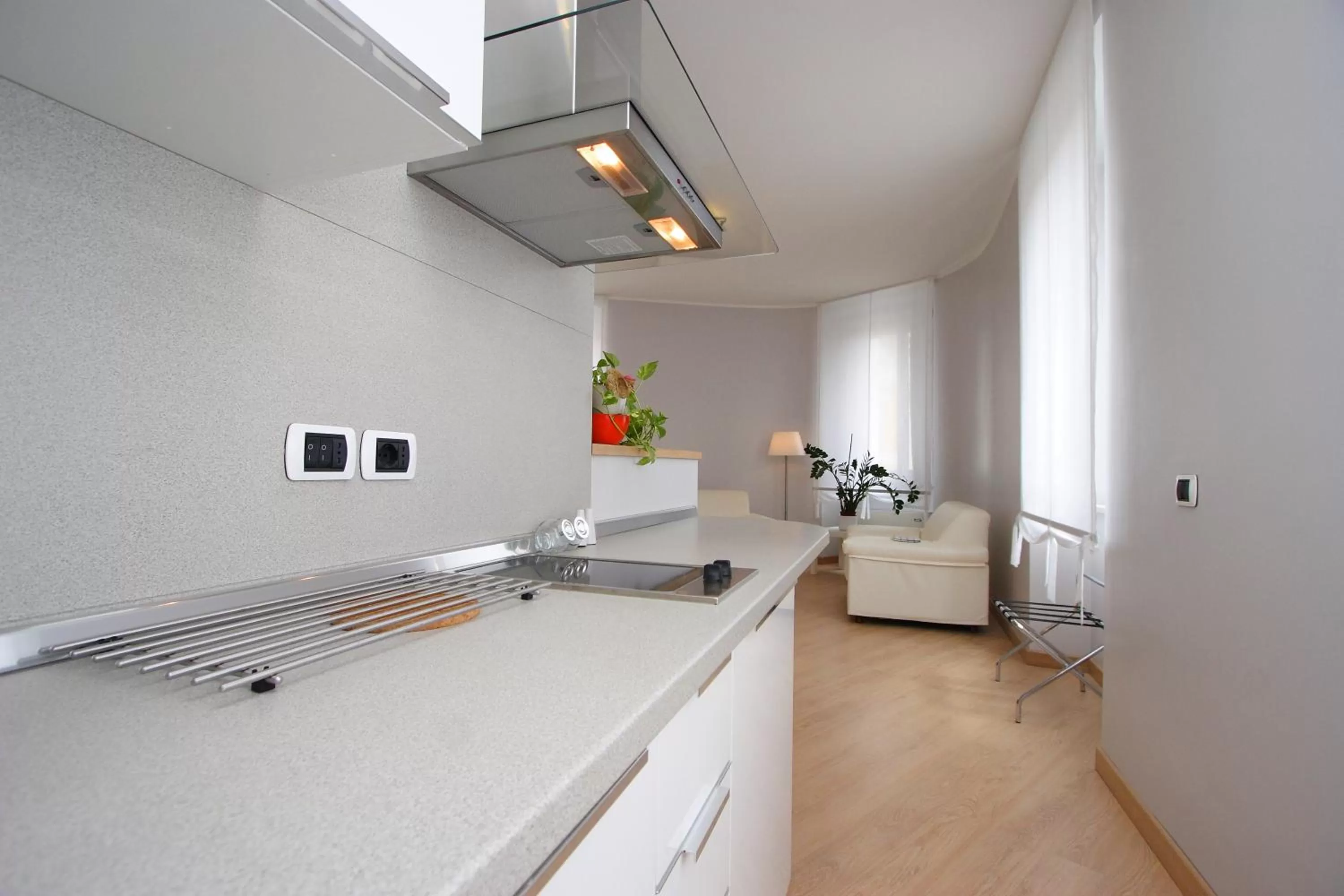 Kitchen or kitchenette in Hotel Roma
