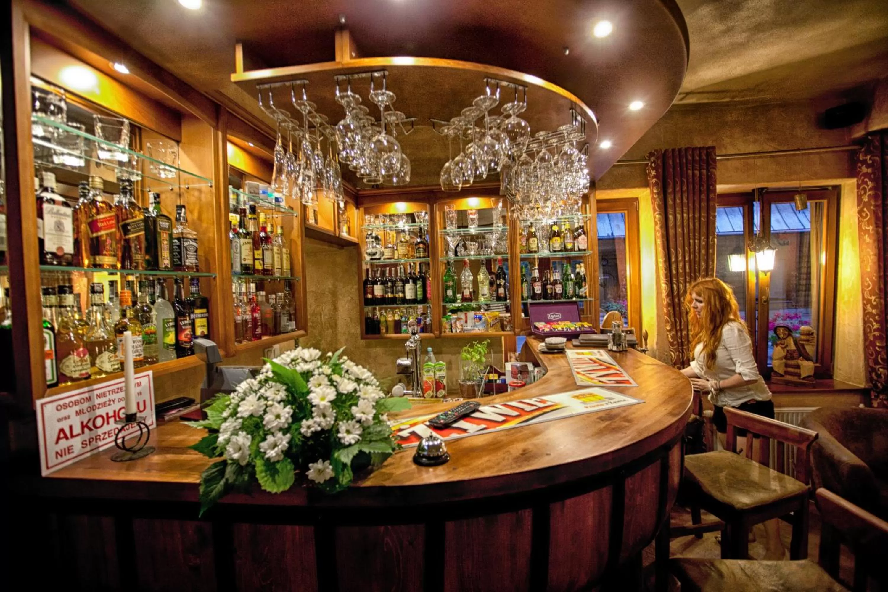 Lounge or bar in Hotel Dwór Karolówka