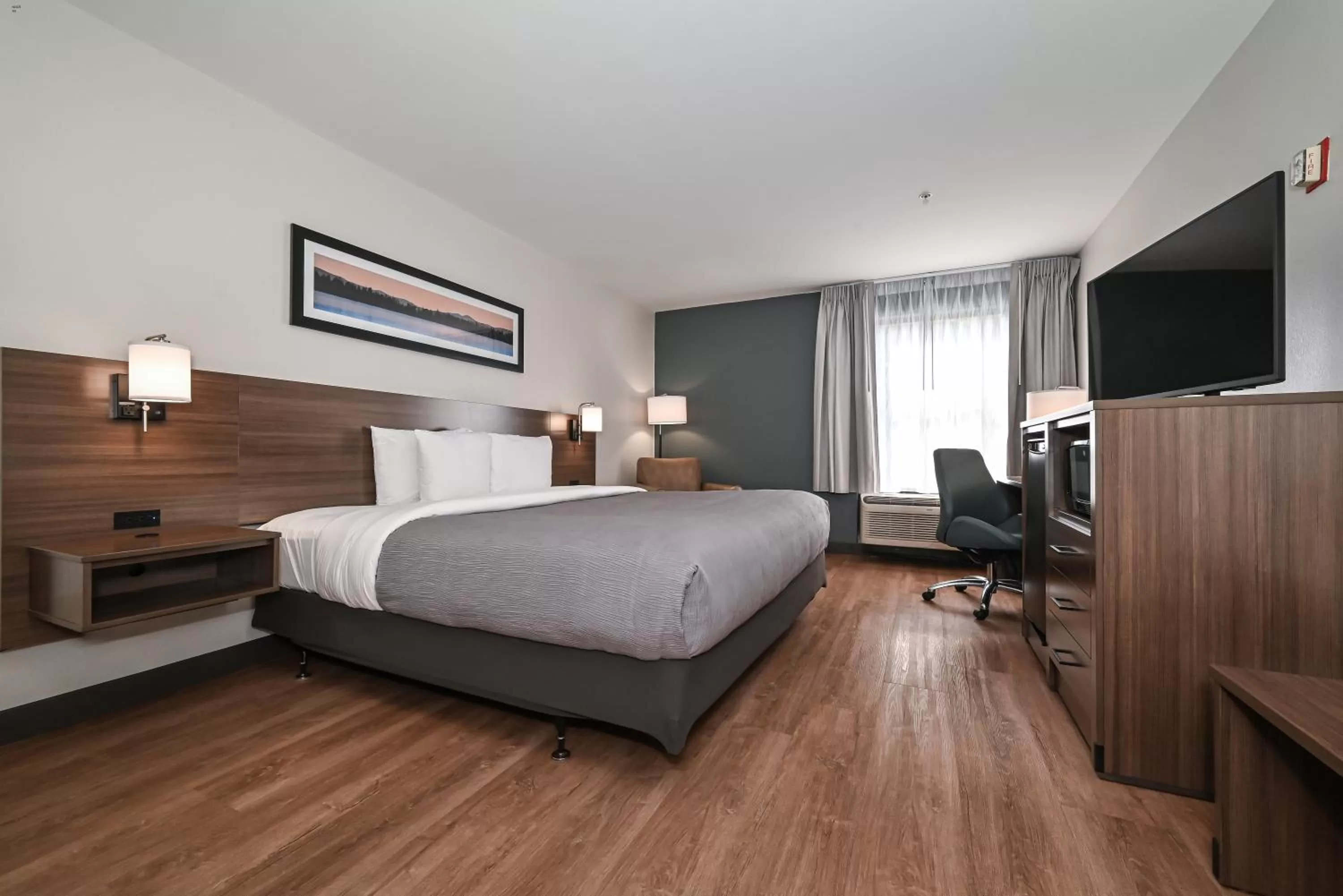 TV and multimedia, Bed in Quality Inn & Suites Matthews - Charlotte