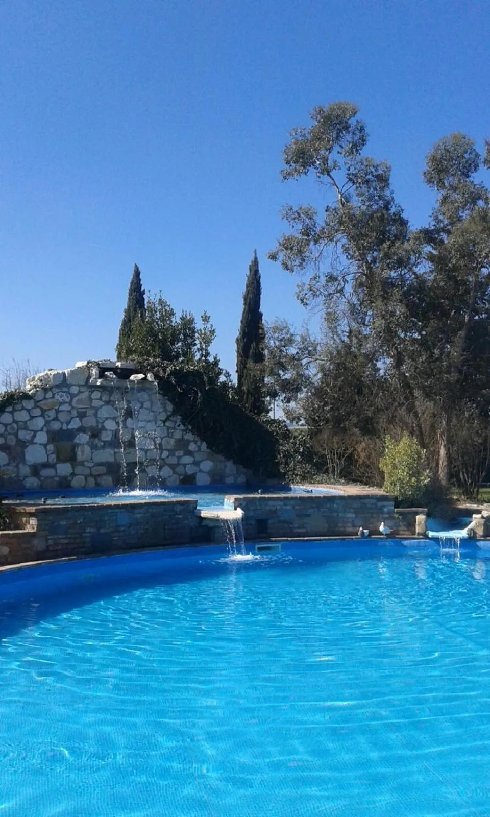 Pool view in Relais Madonna di Campagna