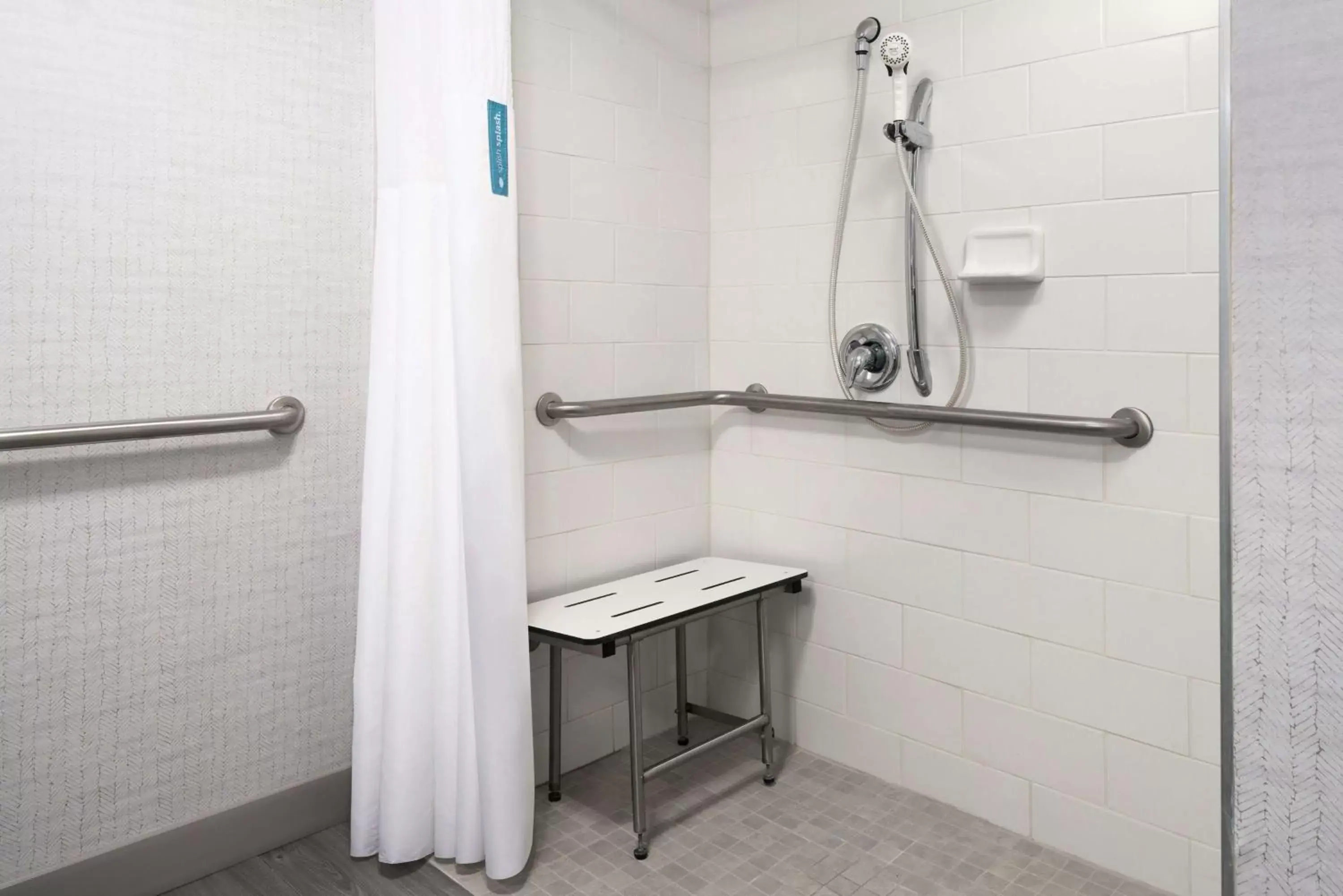 King Room with Roll-In Shower - Disability Access in Hampton Inn & Suites Tampa Ybor City Downtown King Room with Roll-In Shower - Disability Access in Hampton Inn & Suites Tampa Ybor City Downtown