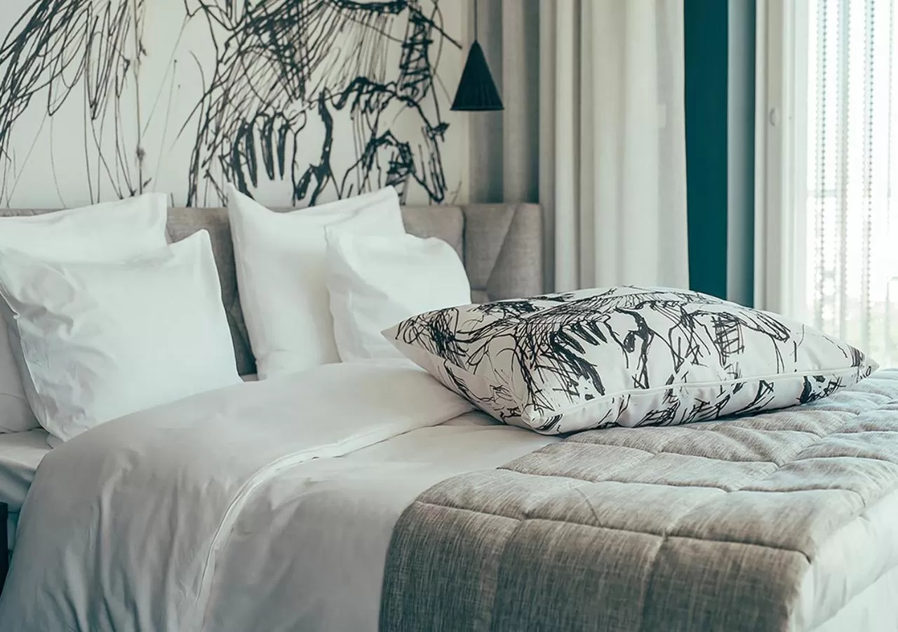 Bedroom, Bed in Hotel AX