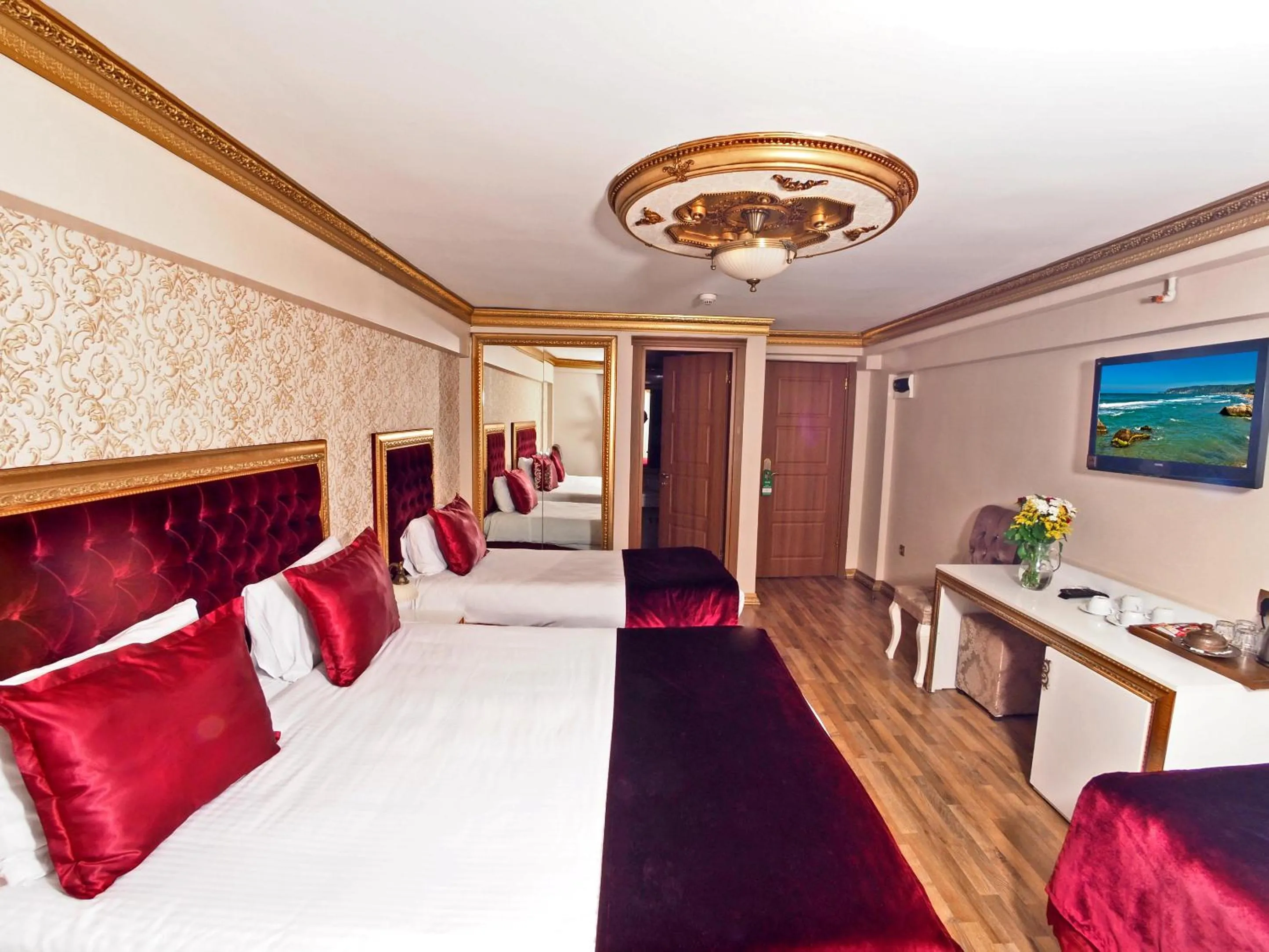 Bed in Marmara Deluxe Hotel