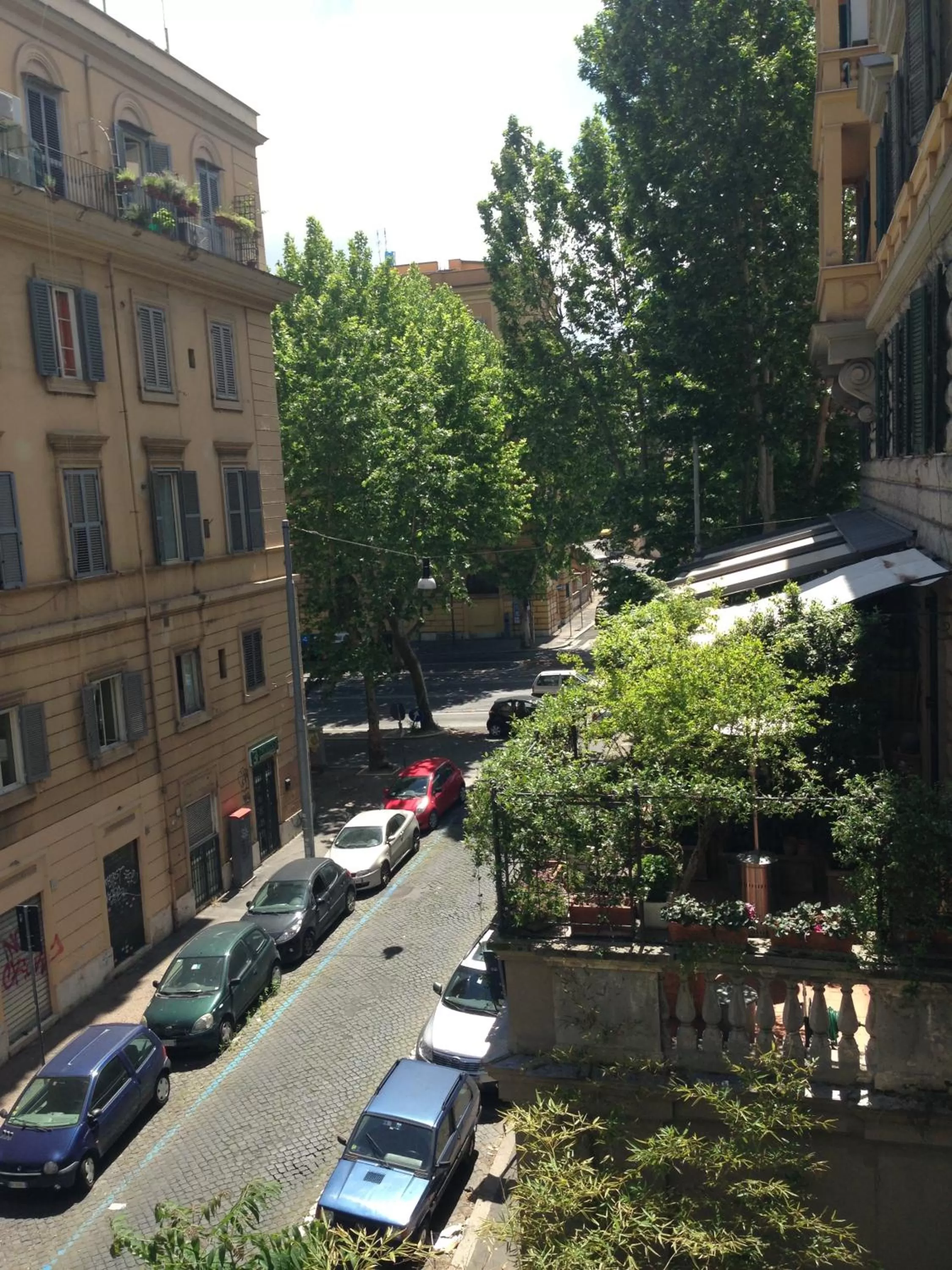 City view in La Breccia A Porta Pia