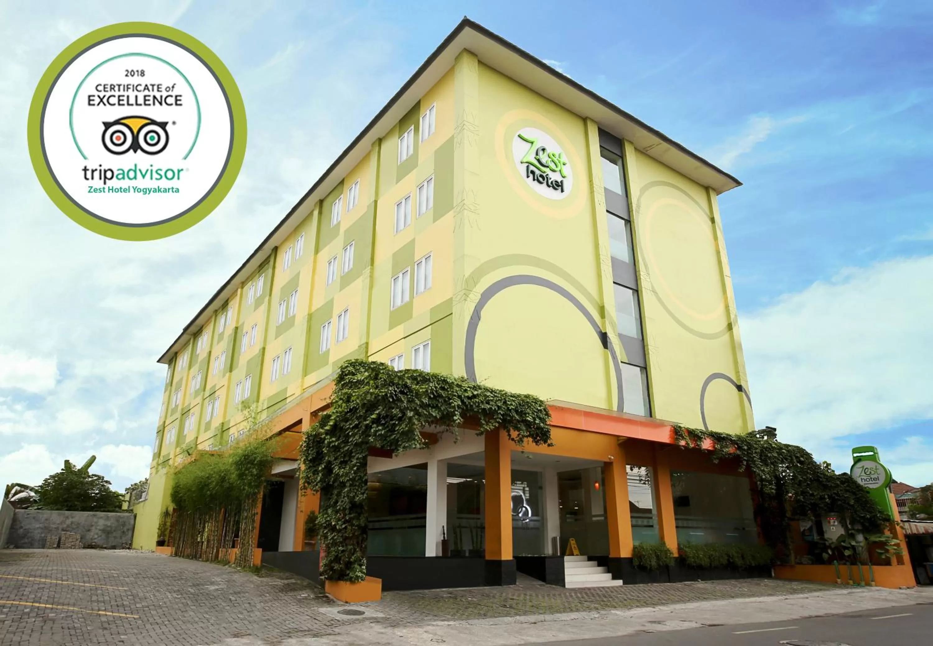 Property building in Zest Yogyakarta by Swiss-Belhotel International