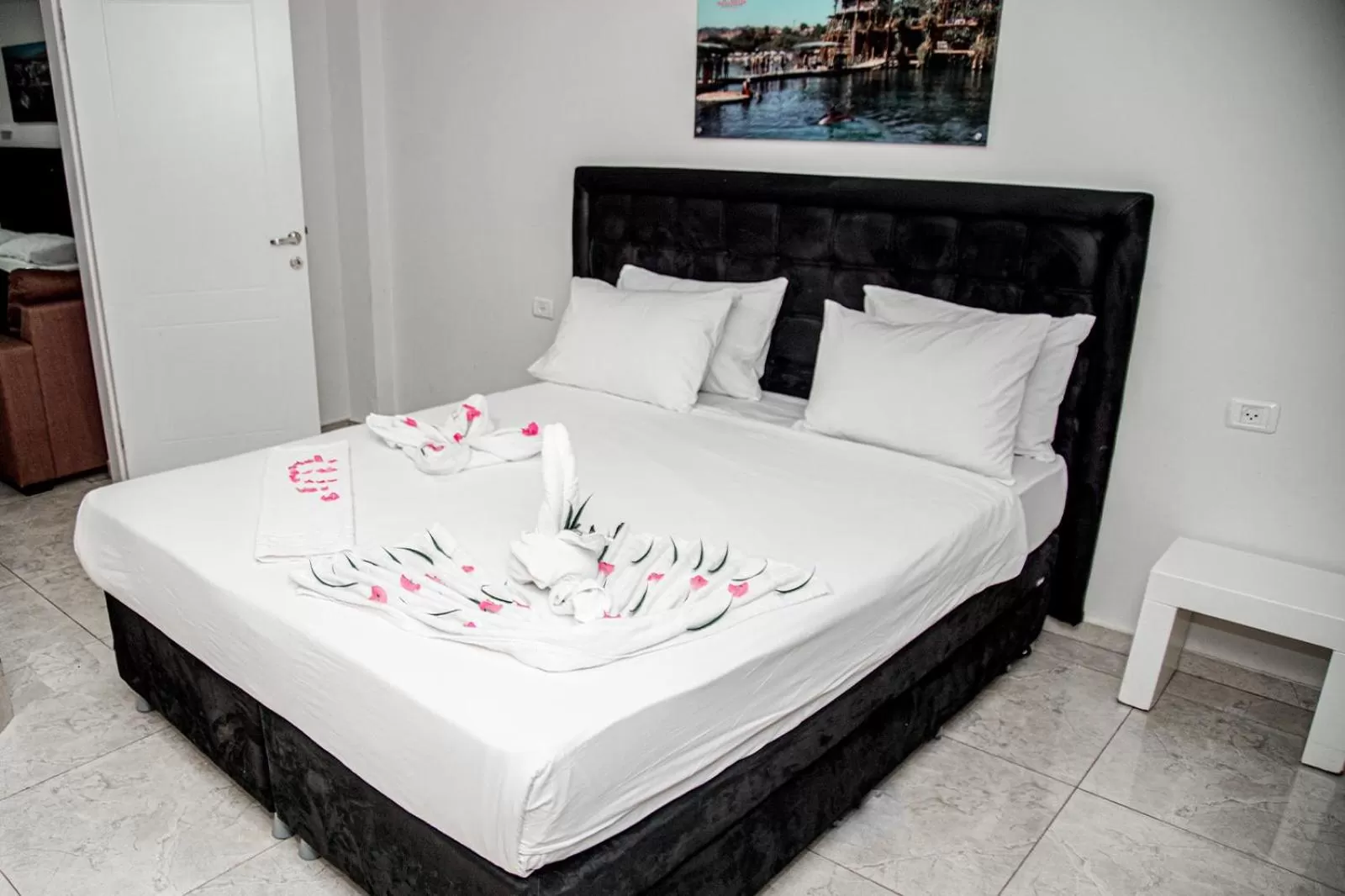 Bed in Red Sea Hotel