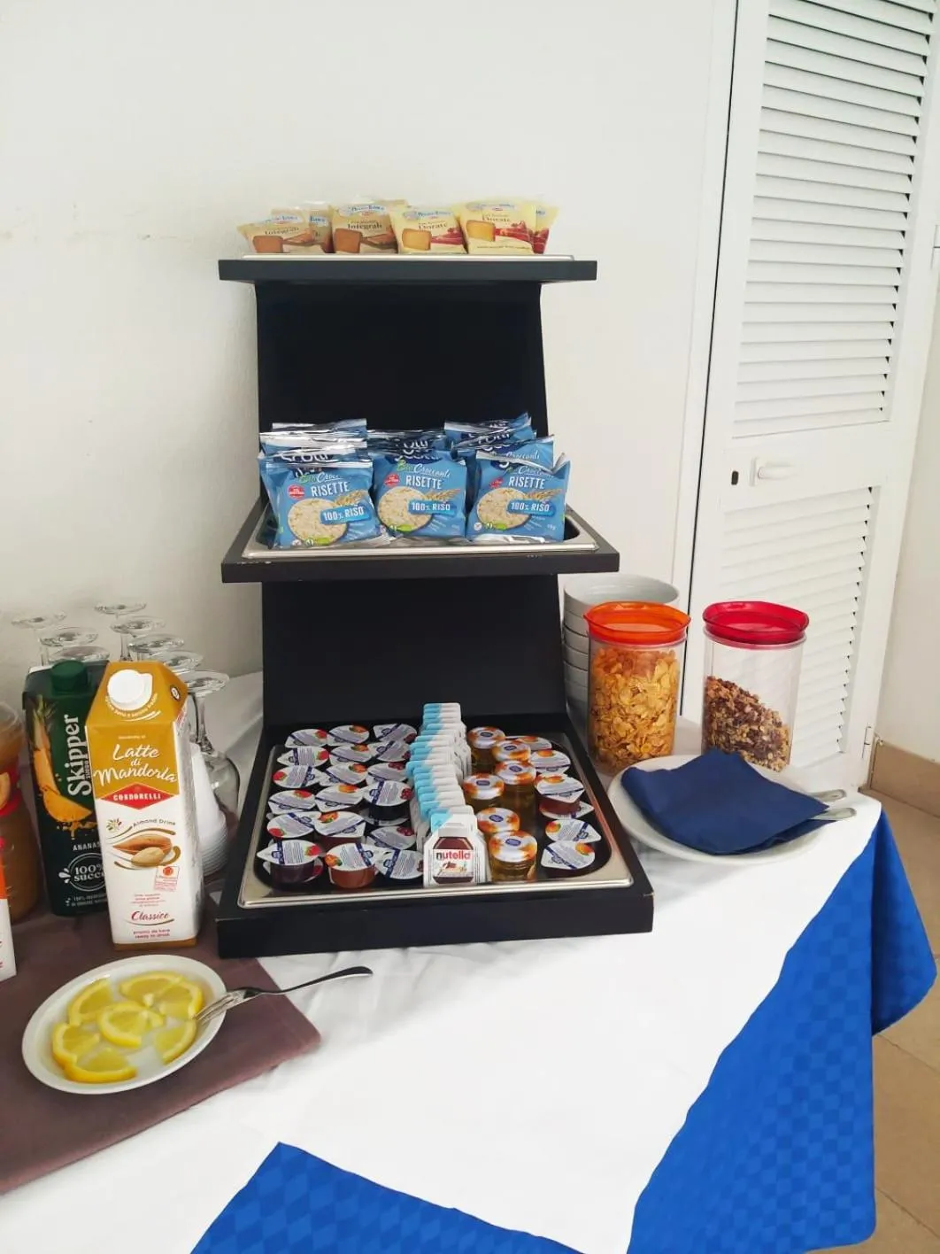 Breakfast in Hotel Miramare