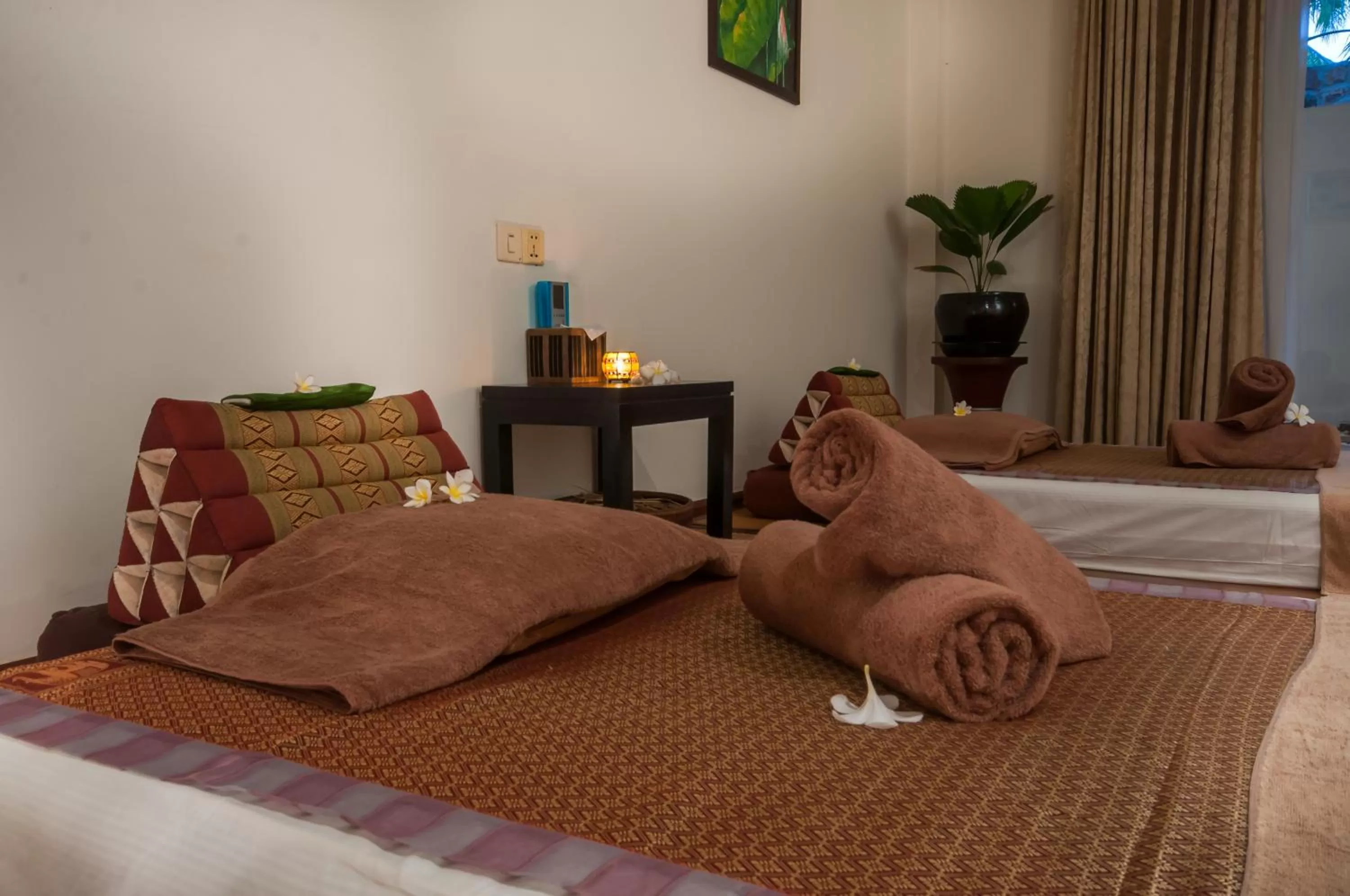 Spa and wellness centre/facilities, Bed in Lotus Blanc Resort