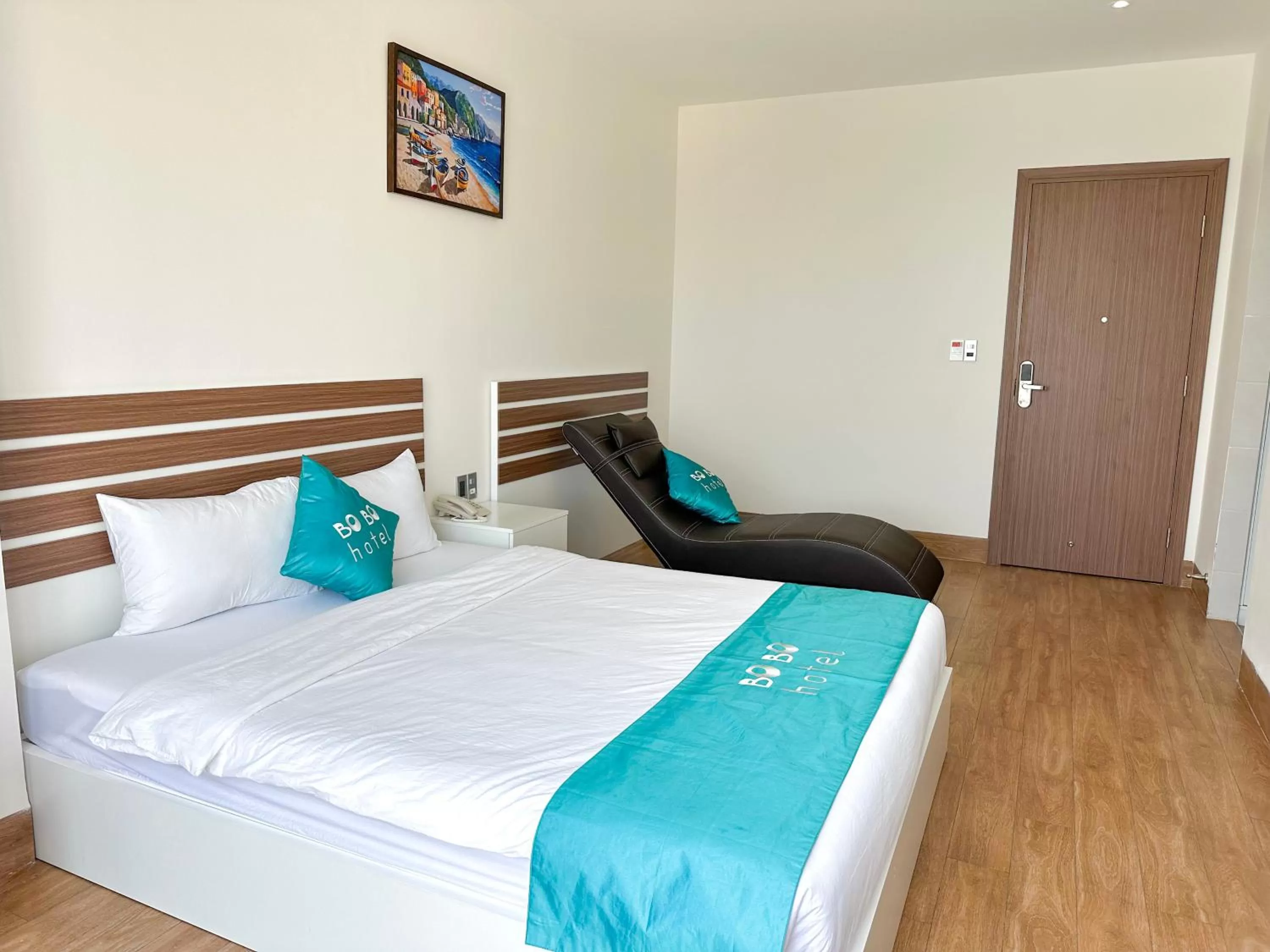 Bed in BOBO Boutique Hotel