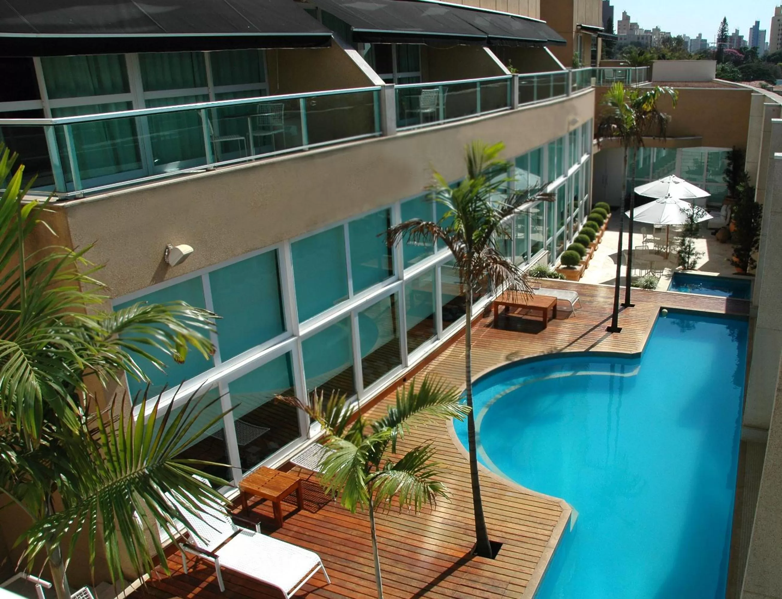 Swimming pool in Vitória Hotel Concept Campinas