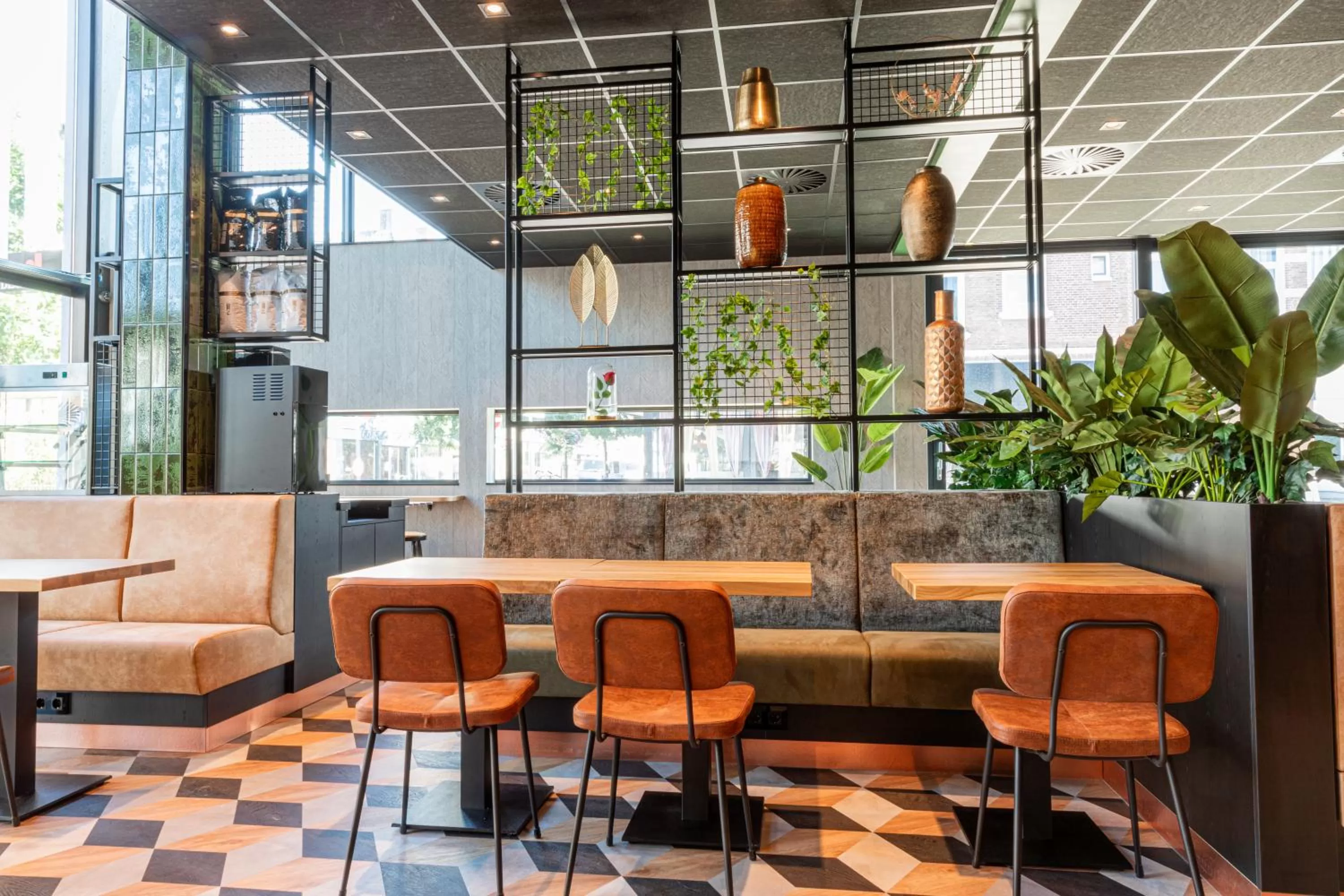 Seating area in Distrikt Hotels Amsterdam Zaandam