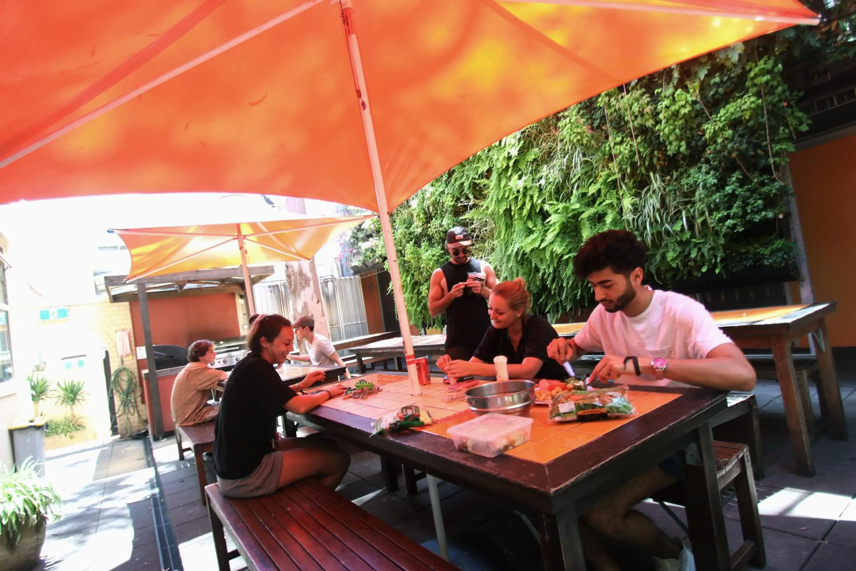 People in Original Backpackers