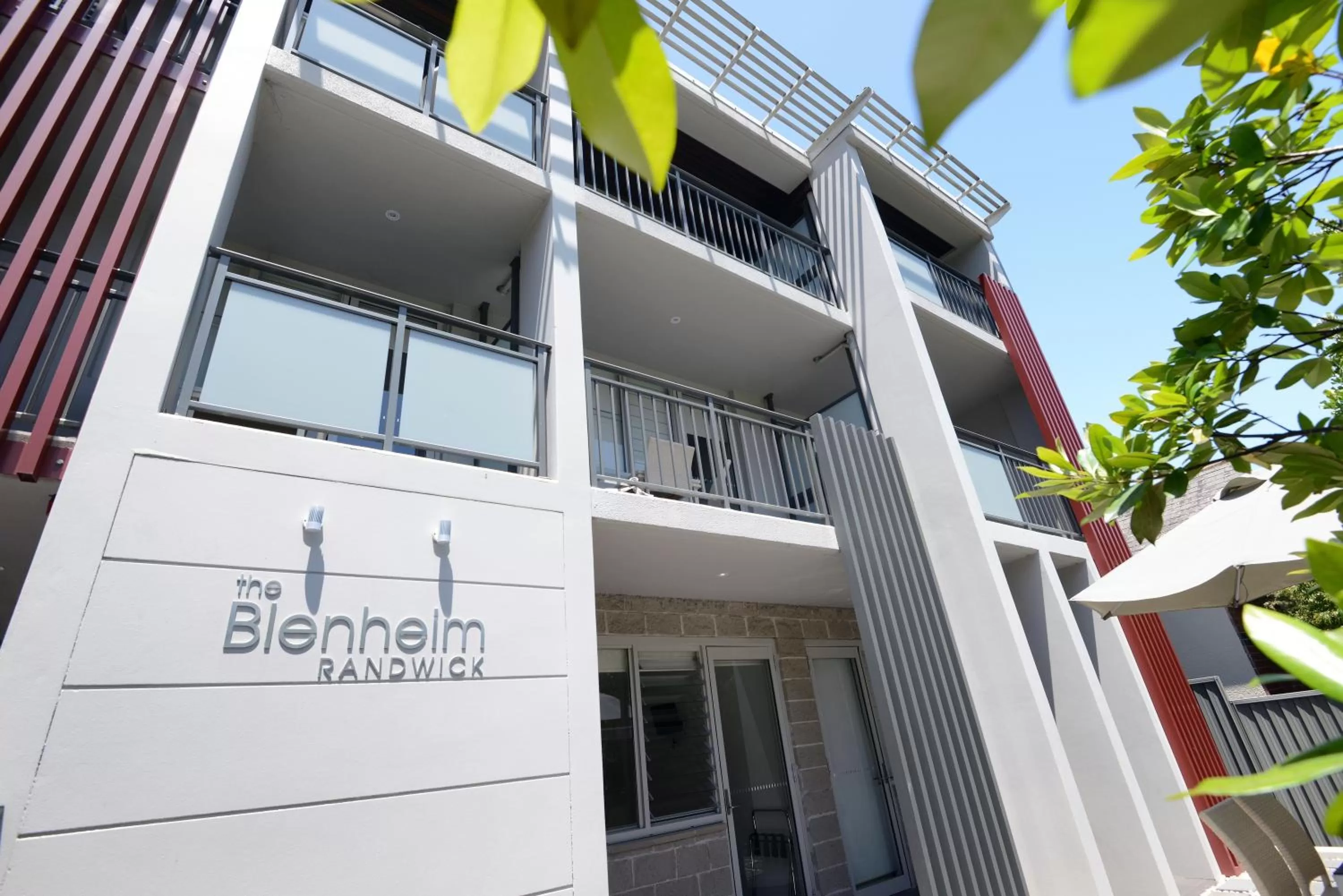 Facade/entrance in The Blenheim