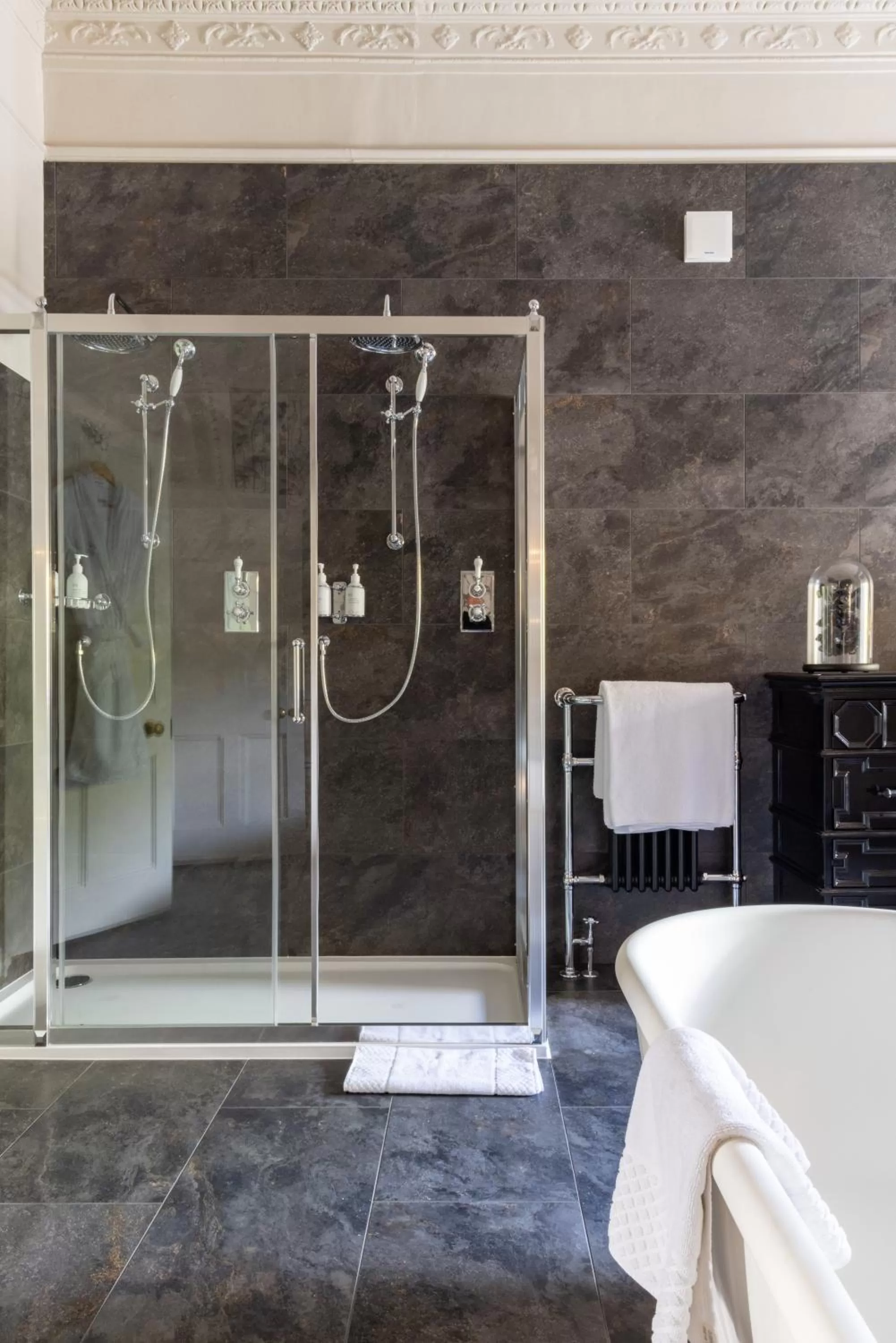 Shower in The Queensberry Hotel