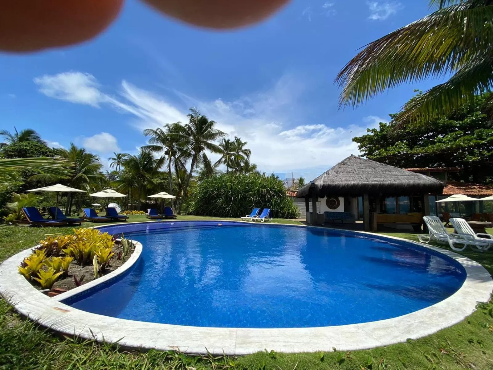 Swimming pool in Pousada Bahia Boa