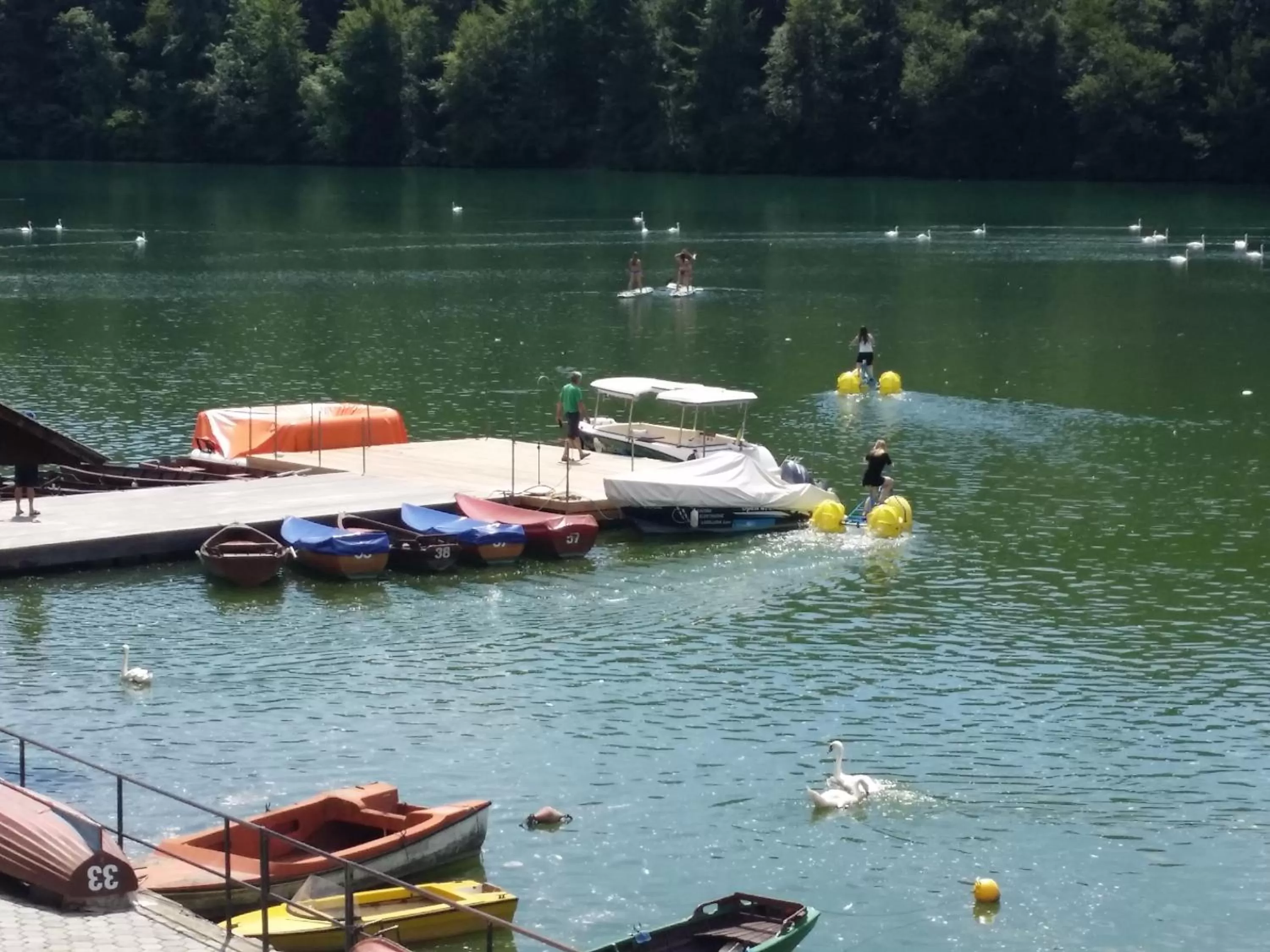 Activities, Lake View in Gostisce Jezero