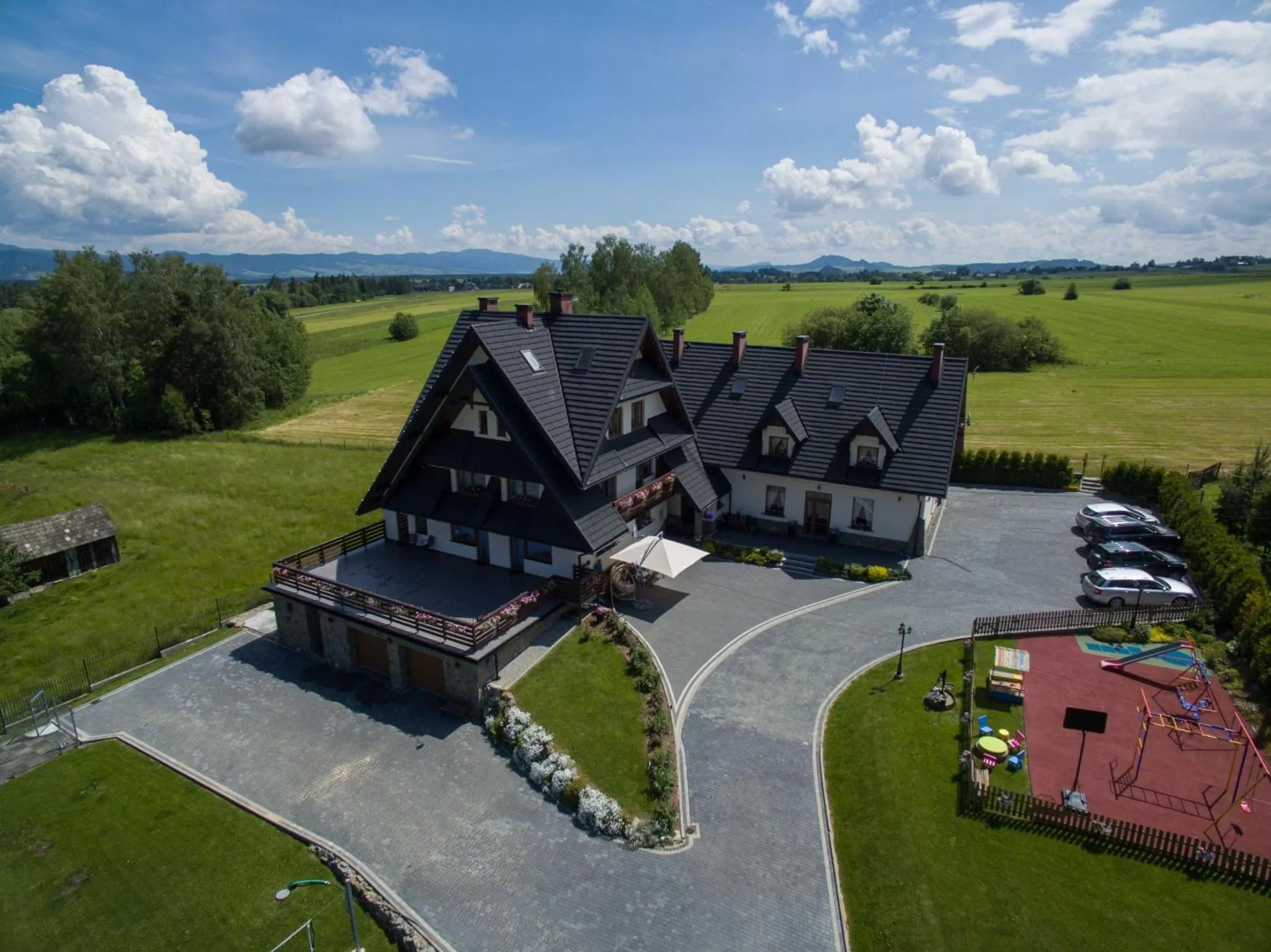 Bird's eye view in Villa Kasper