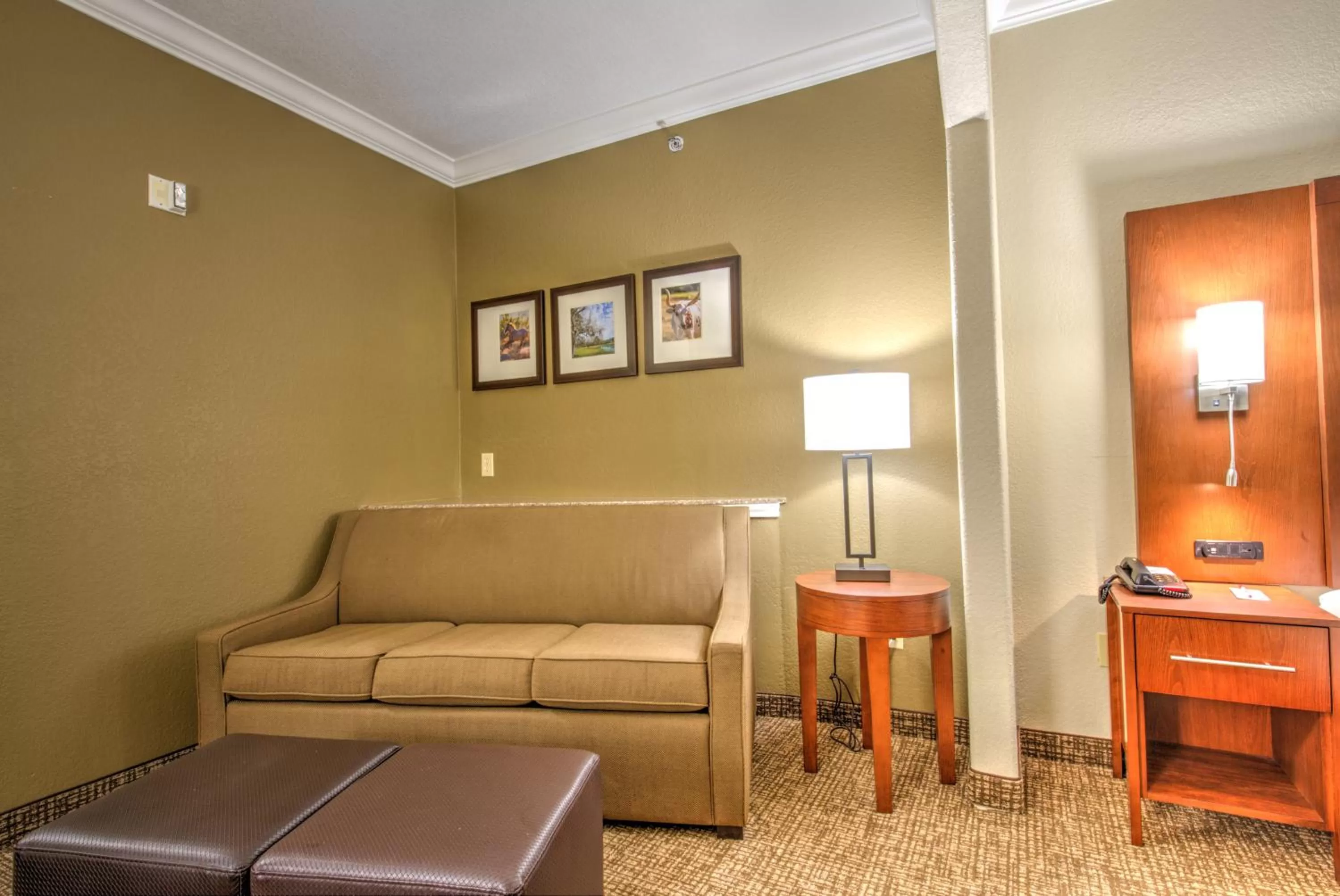 Seating area in Comfort Suites Tomball Medical Center