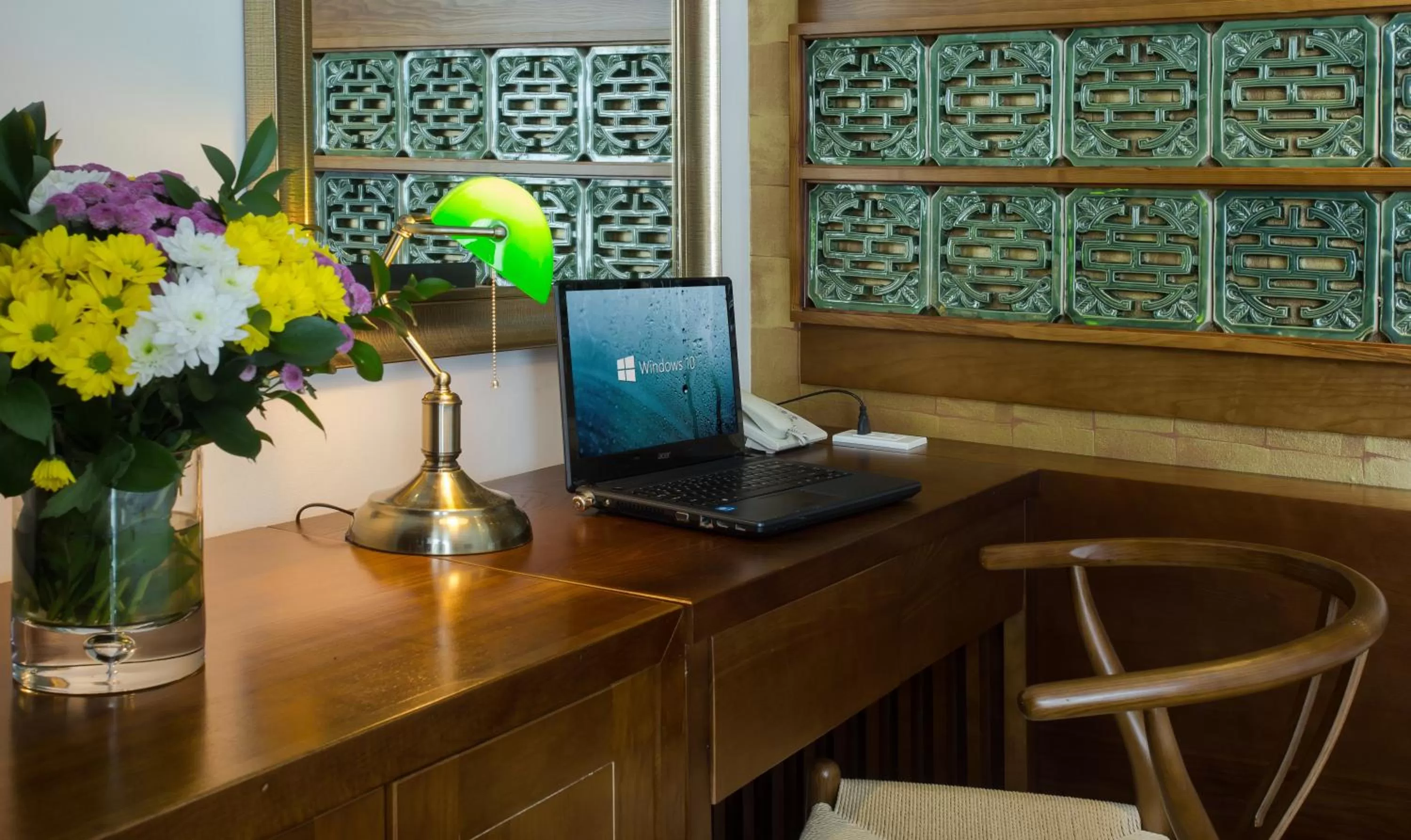 Decorative detail in Hanoi Media Hotel & Spa