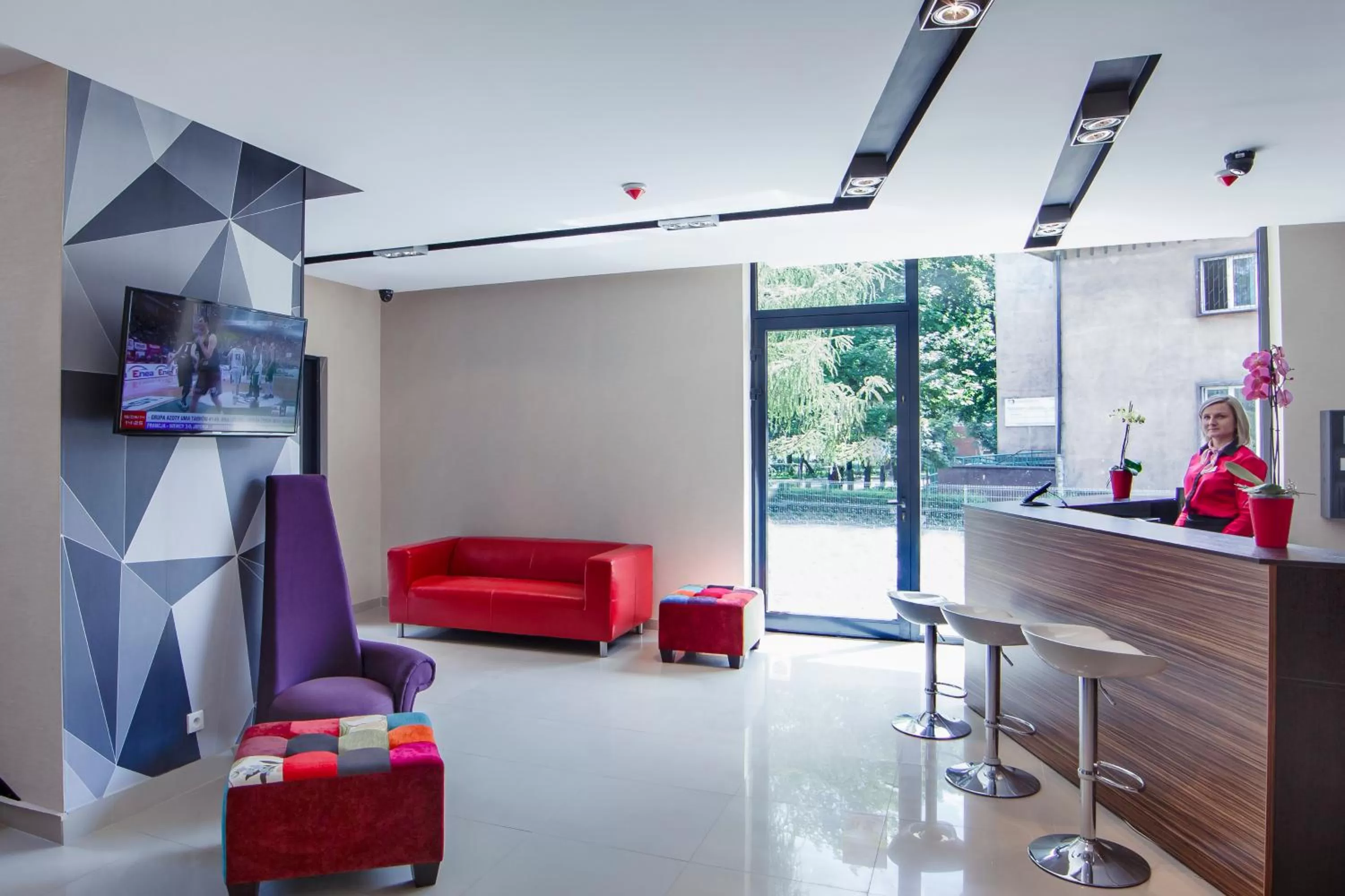 Lobby or reception in Boutique Hotel's Bytom