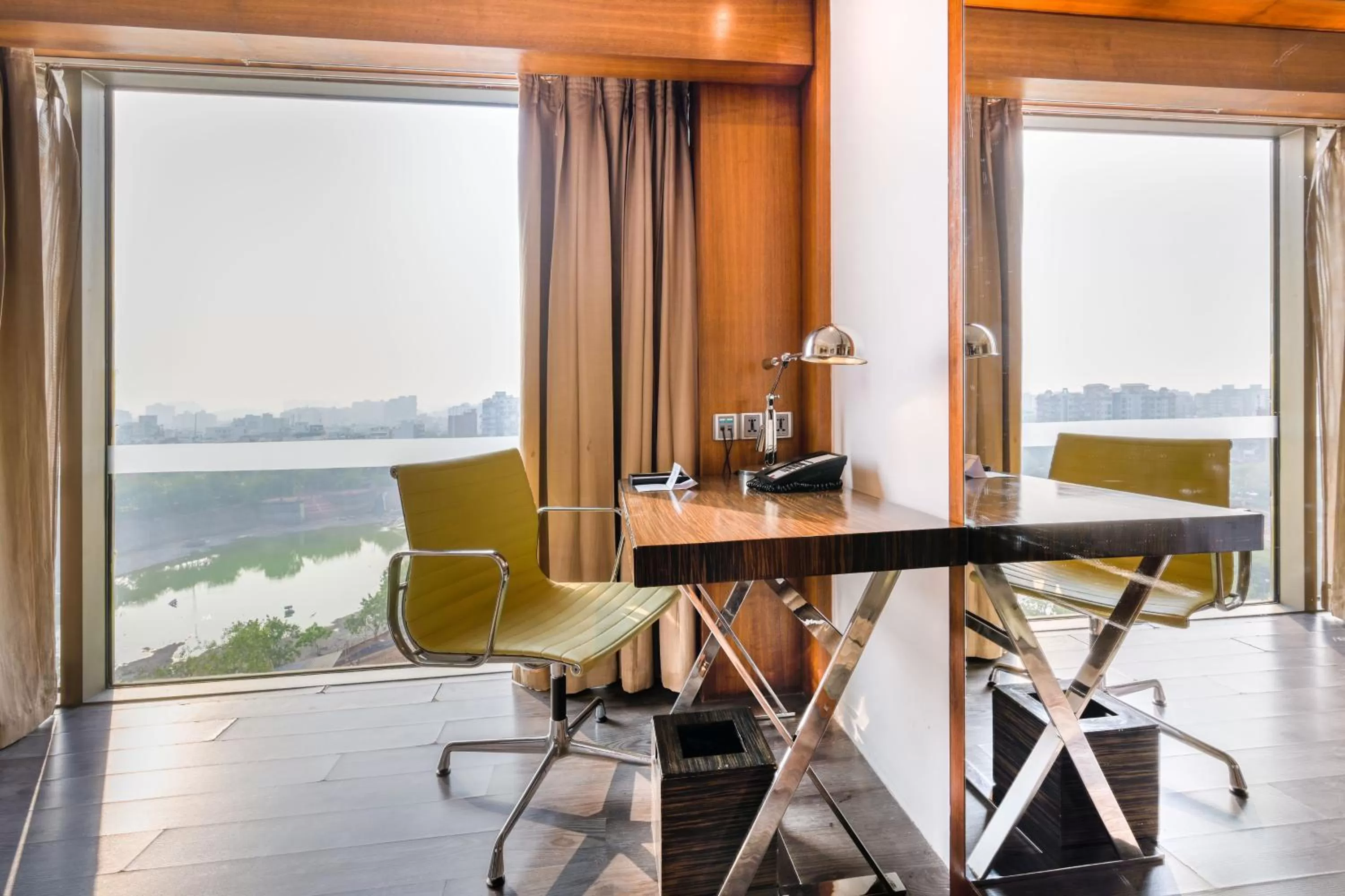 Seating area in Hyatt Ahmedabad