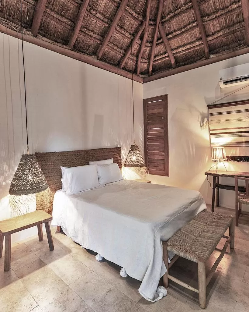 Bed in Hotel Casa Hormiga