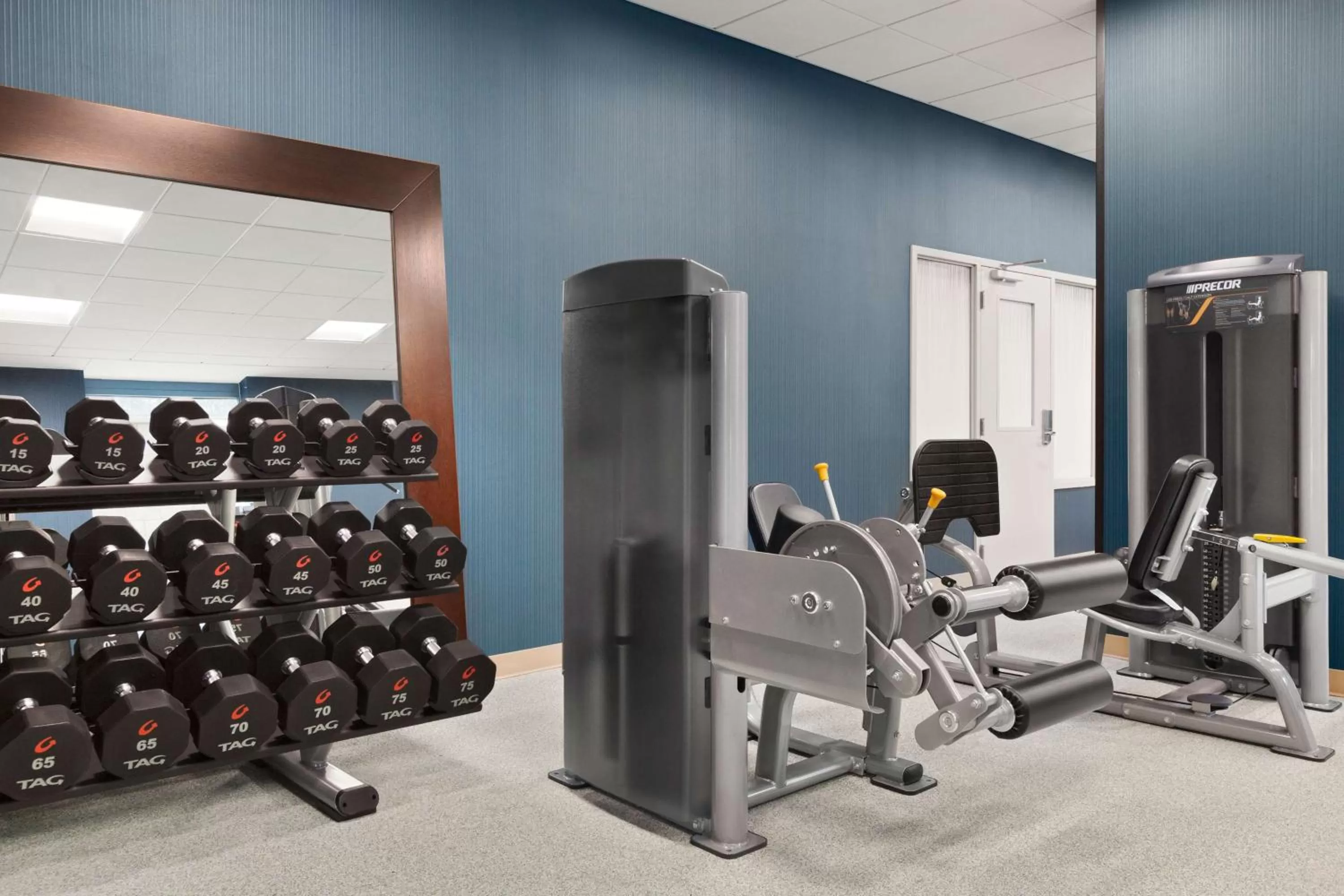 Fitness centre/facilities in Homewood Suites By Hilton Arlington Rosslyn Key Bridge