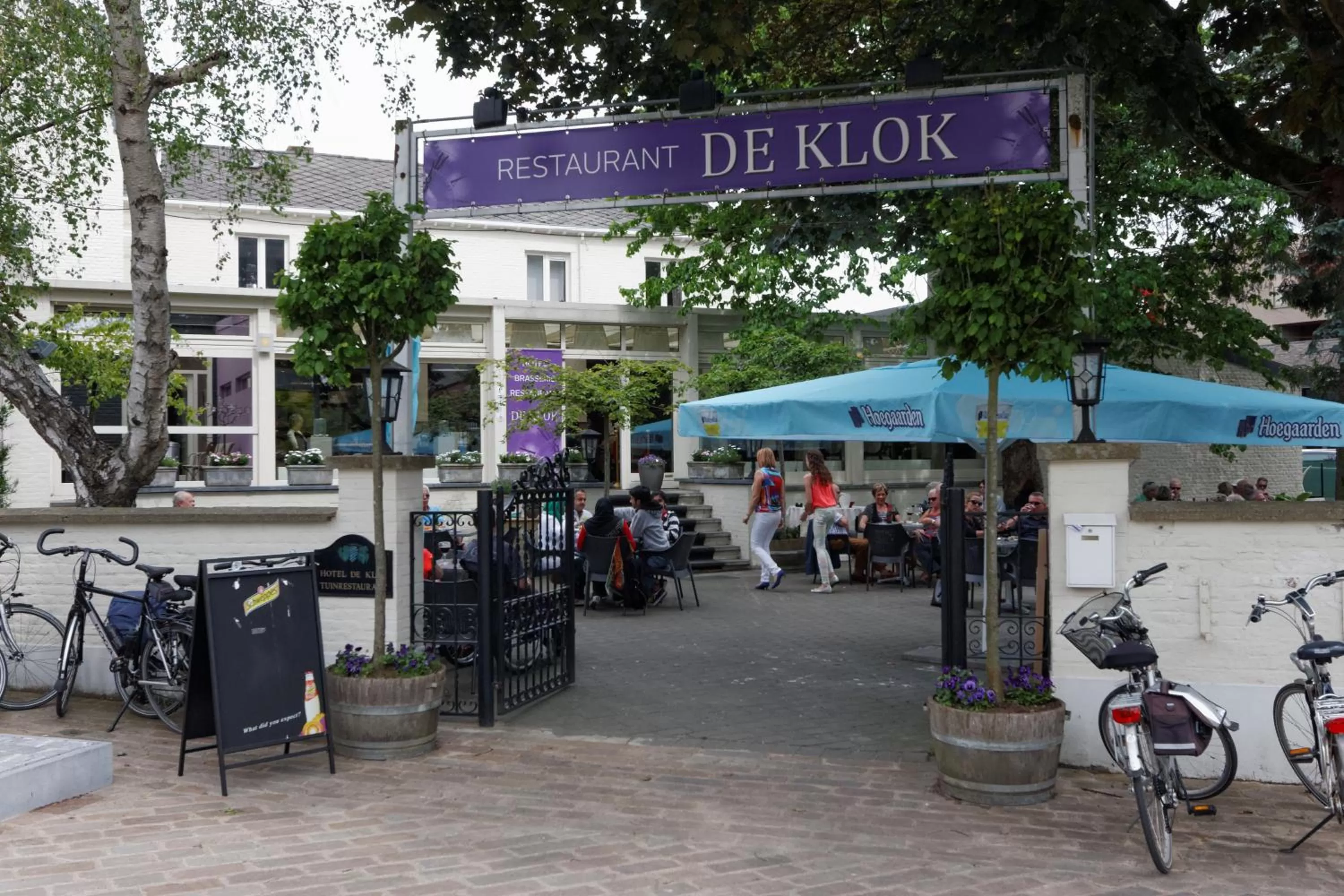 Facade/entrance in Hotel De Klok