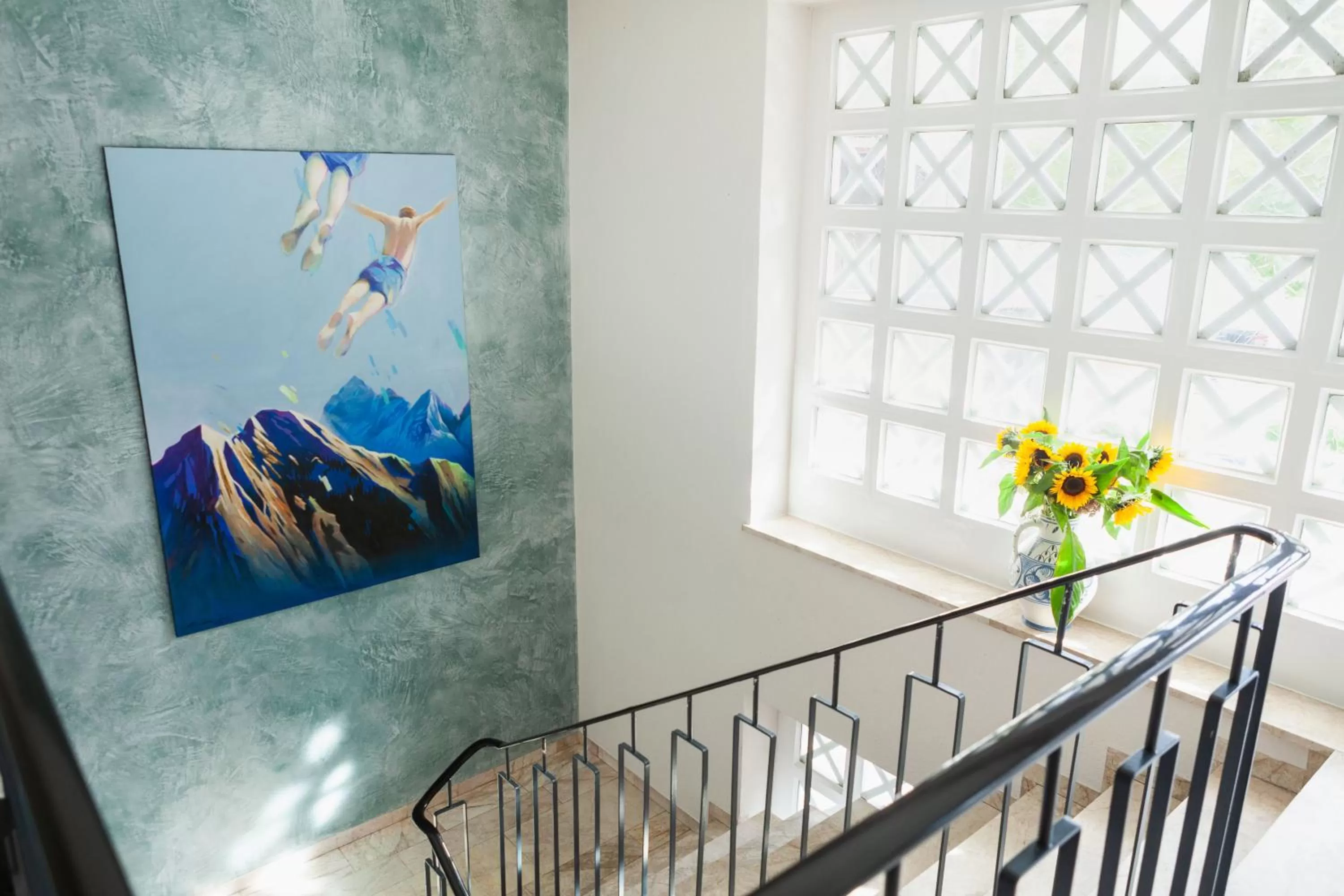 Twin Room with Balcony in Strandhotel SüdSee Diessen am Ammersee