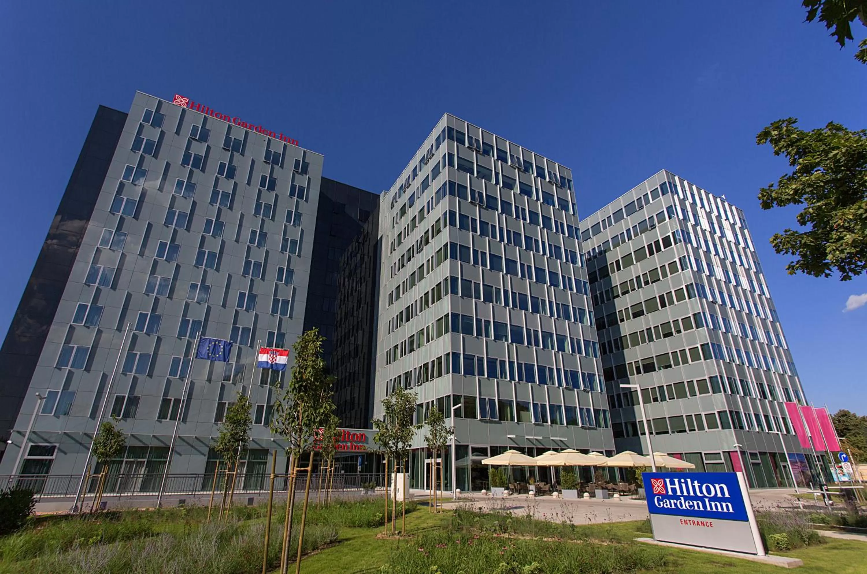 Property building in Hilton Garden Inn Zagreb - Radnička