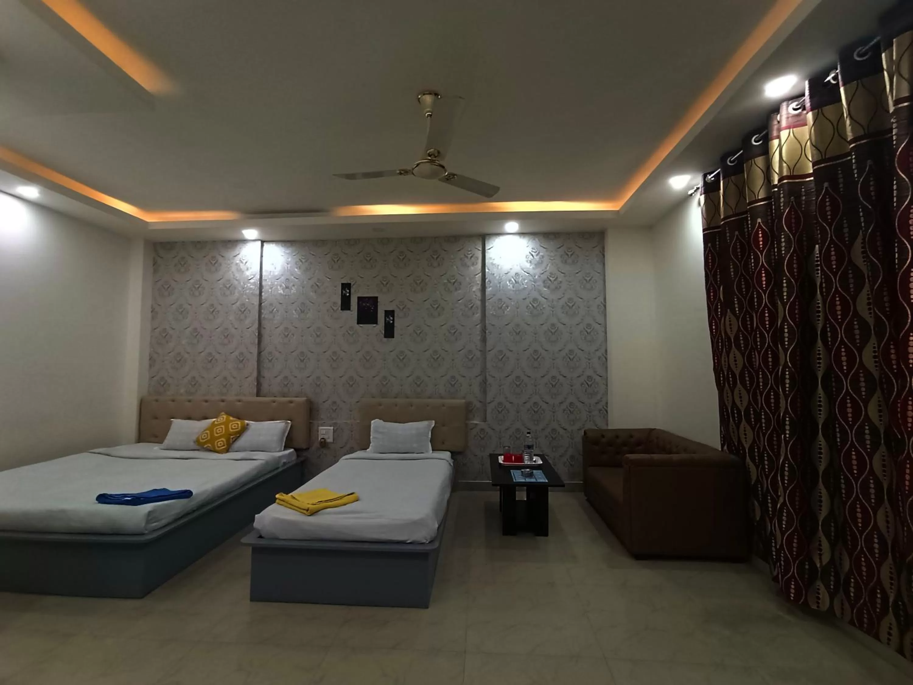 Bed in CITRINE HOTEL