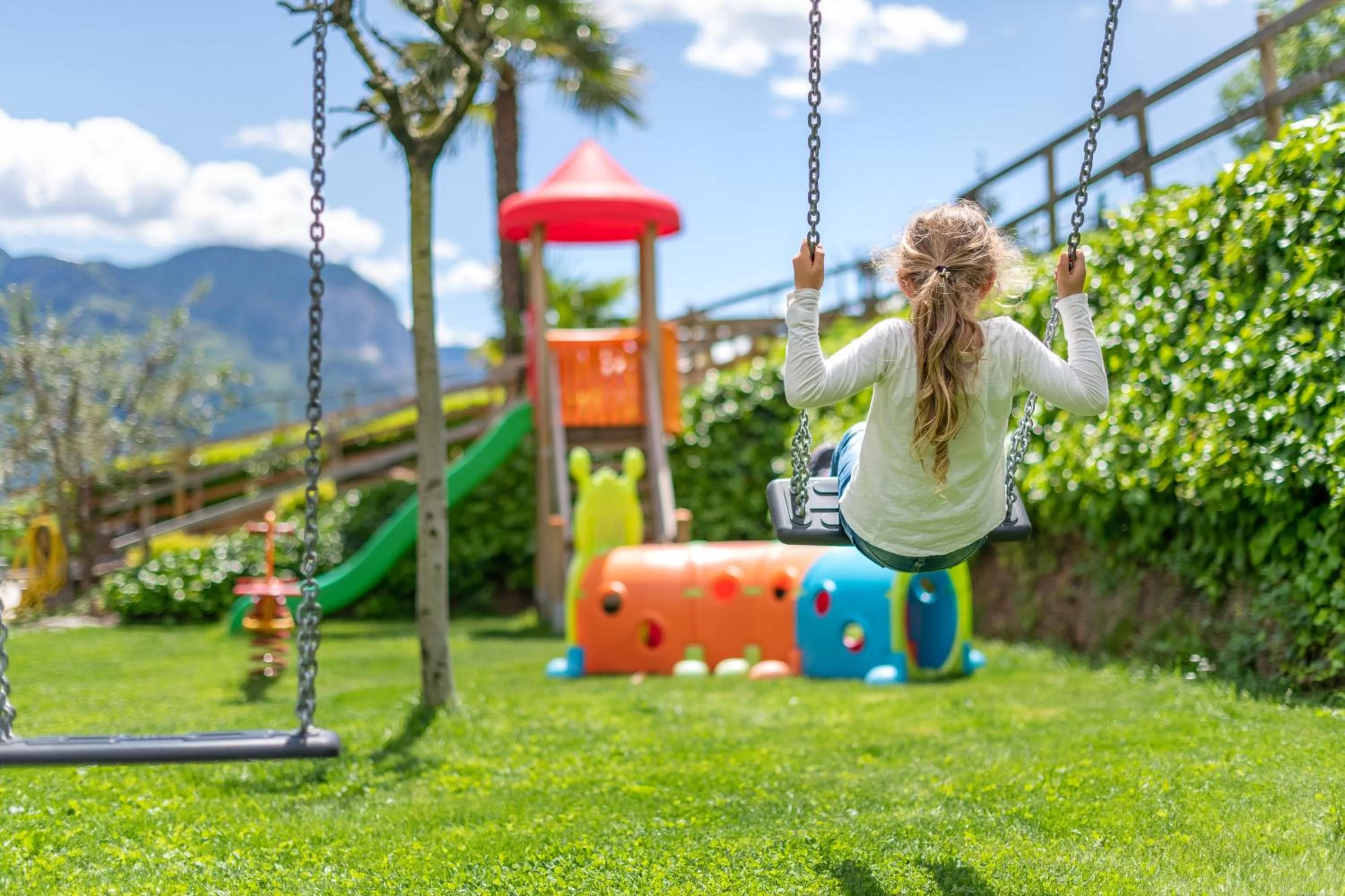 Children play ground in Residence Garni Hotel Vineus