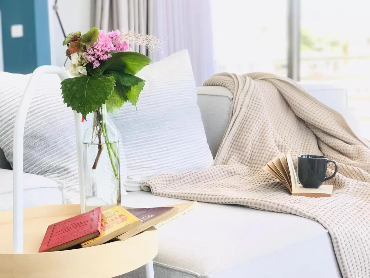 Seating area in Rooftop Tirana